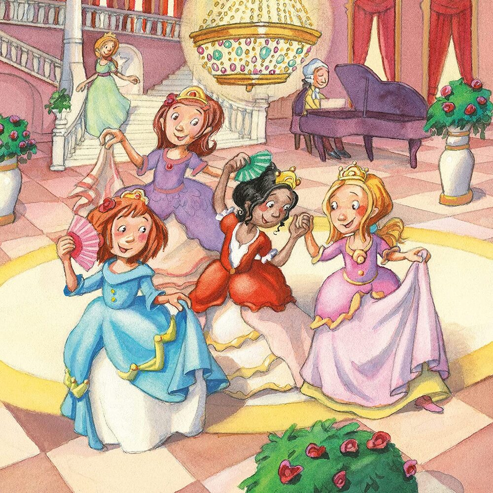 Ravensburger Little Princesses 3-Set 49-Piece Premium Jigsaw Puzzles