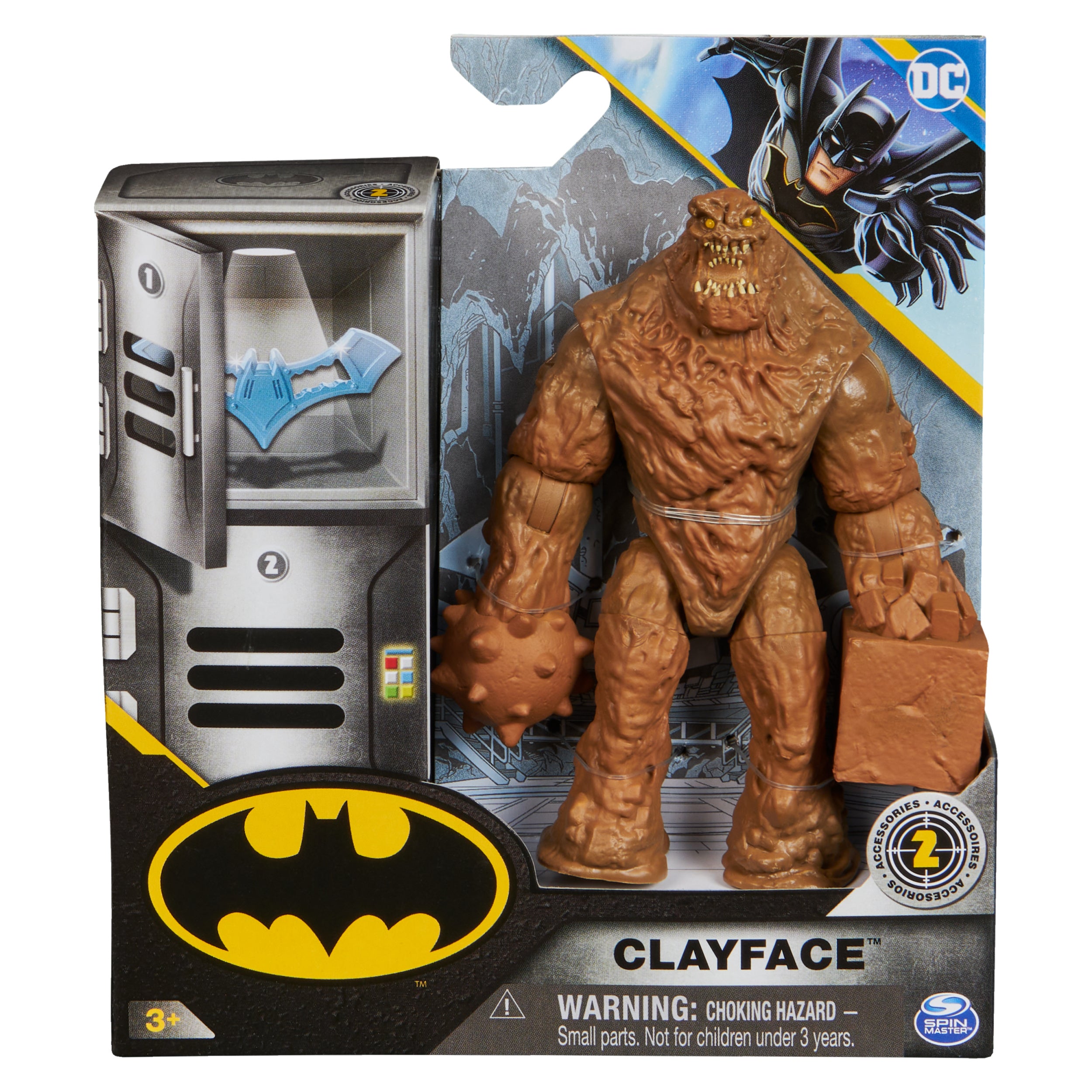Hot Deal! DC Comics 4-Inch Collectible Clayface Action Figure from Series 2 Version 1