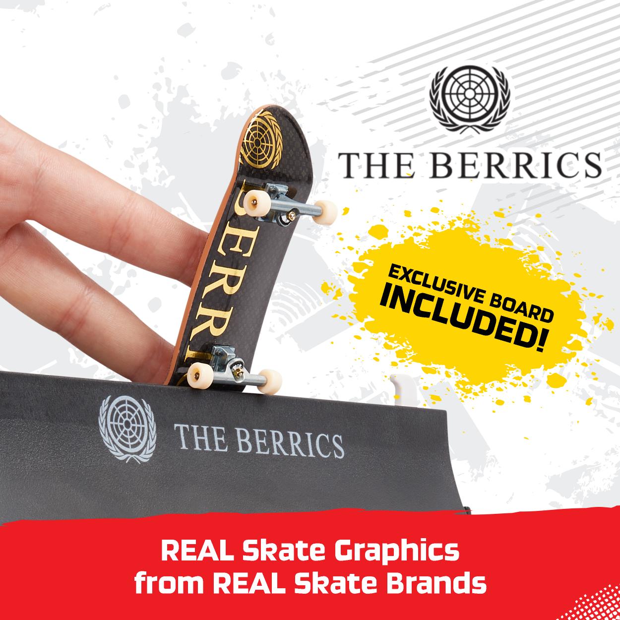 Tech Deck The Berrics Transforming Skate Park Set - Ideal for Collectors and Skate Enthusiasts