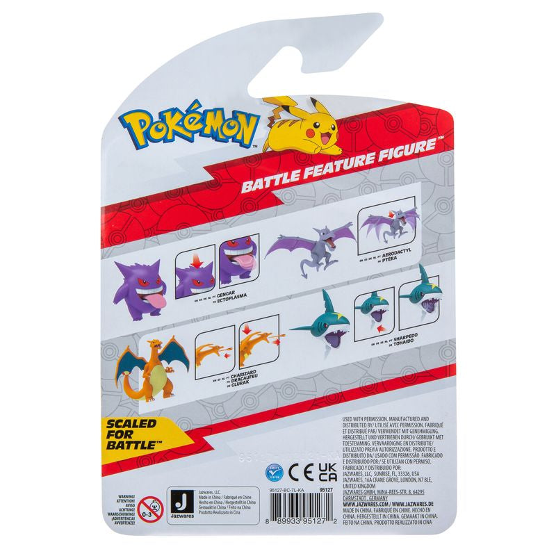 Hot Deal! 4.5 - inch Authentic Pokemon Battle Action Figure - Sharpedo for Ages 4+