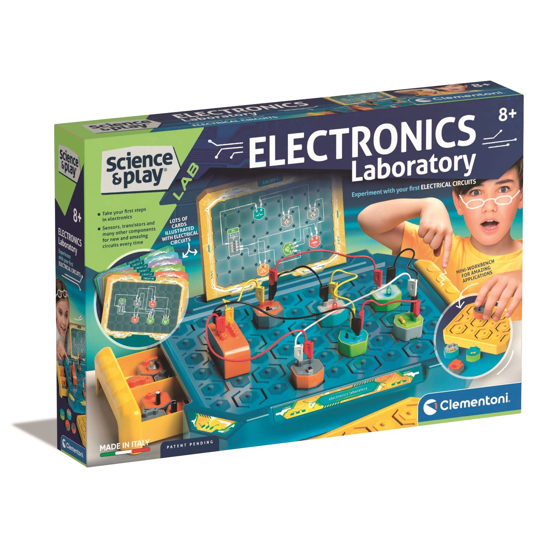 Clementoni Electronics Laboratory for Science & Play - Fun Learning for Kids