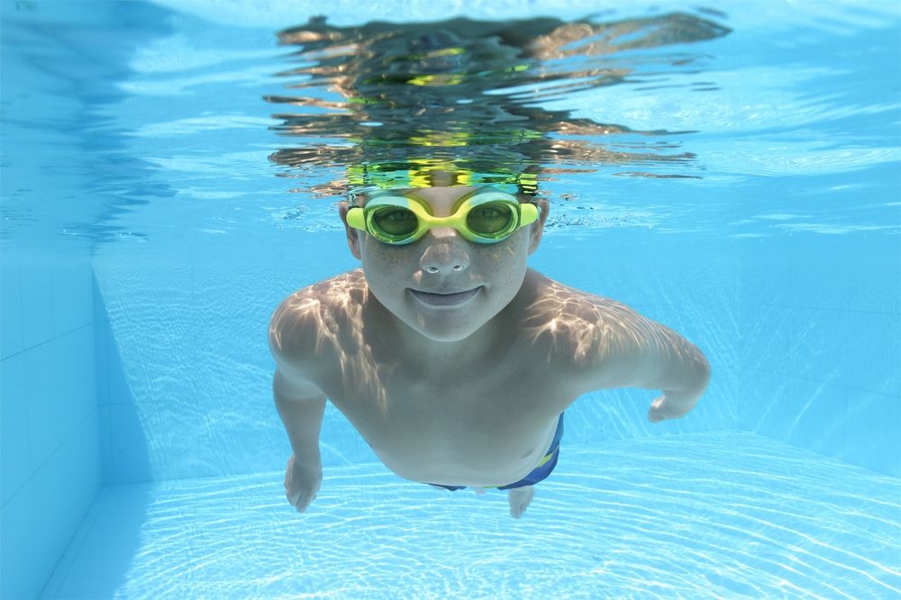 Bestway Lightning Pro Swimming Goggles - Assorted Styles for Kids Aged 7+
