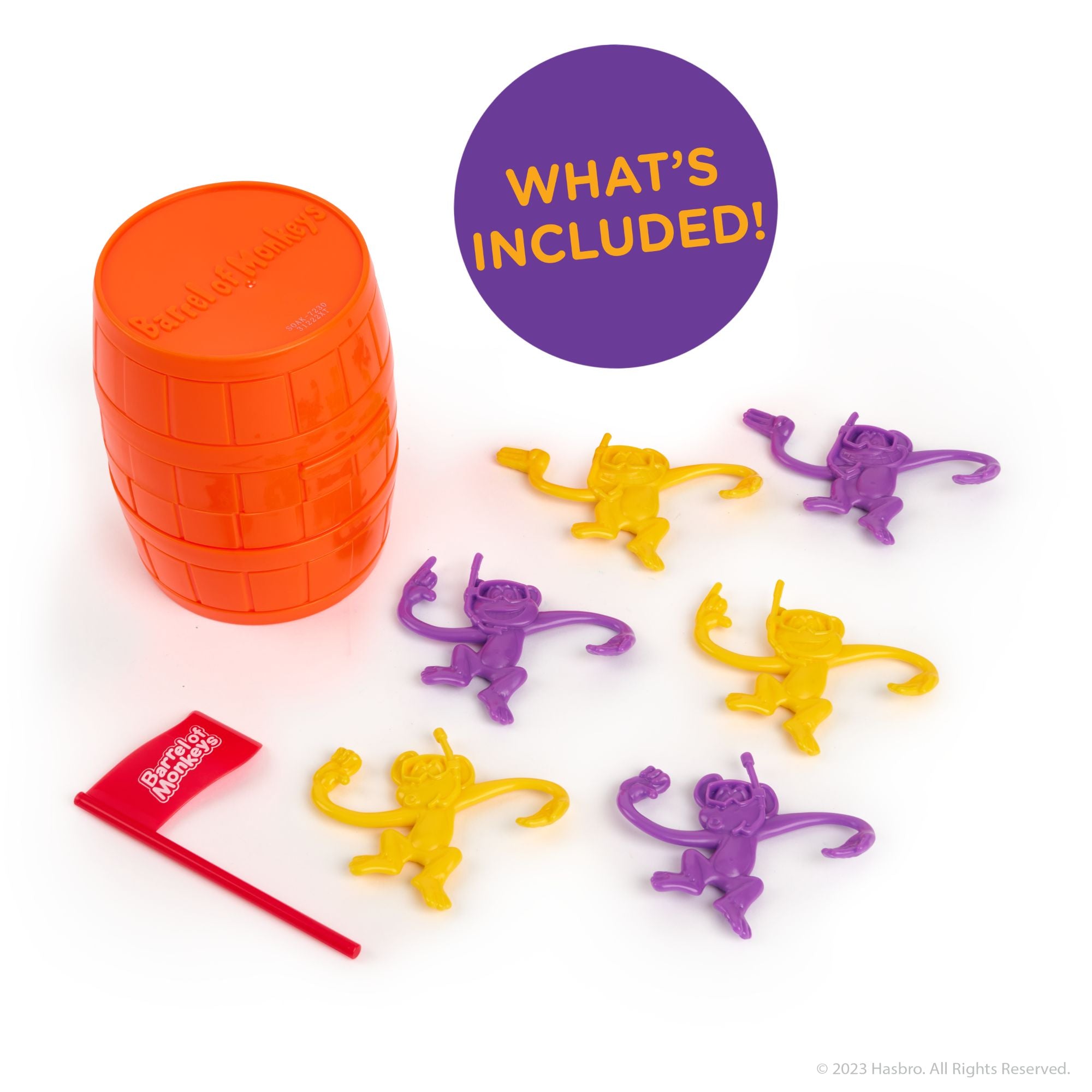 WowWee Splash Barrel of Monkeys - Fun Pool Game