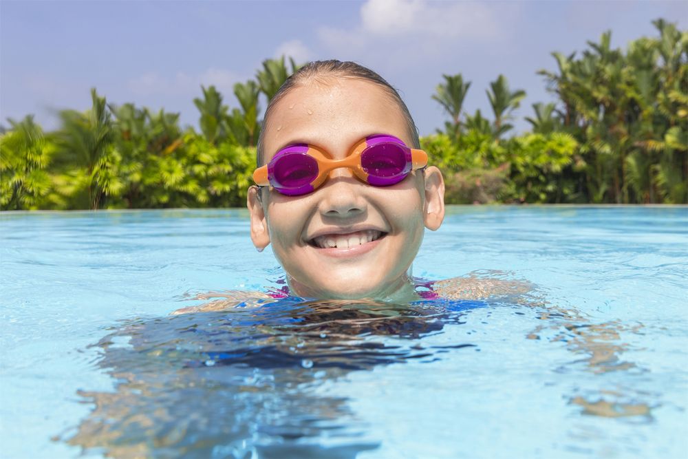Bestway Lightning Pro Swimming Goggles - Assorted Styles for Kids Aged 7+