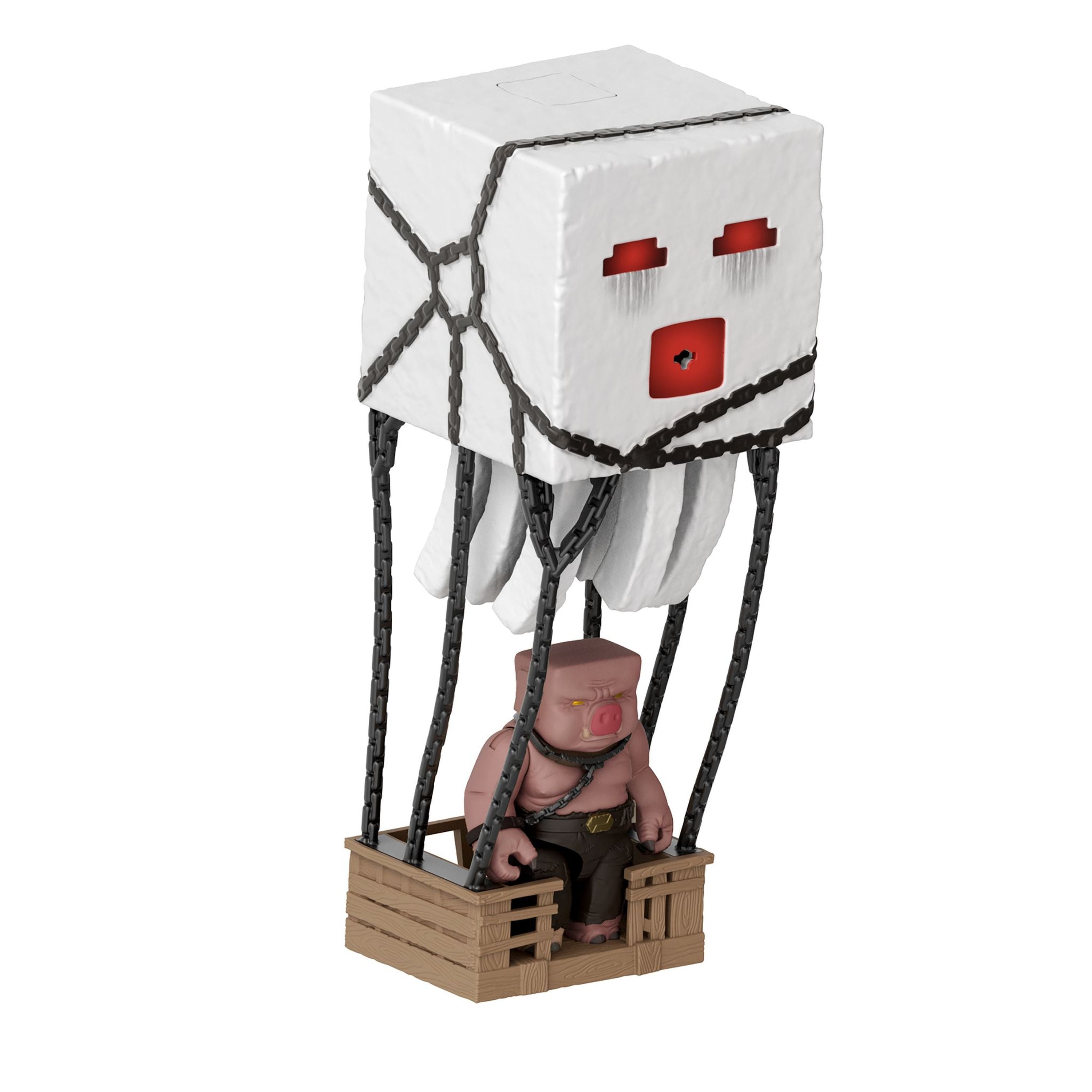 Hot! Minecraft Movie Blast Attack Ghast Action Figure Set