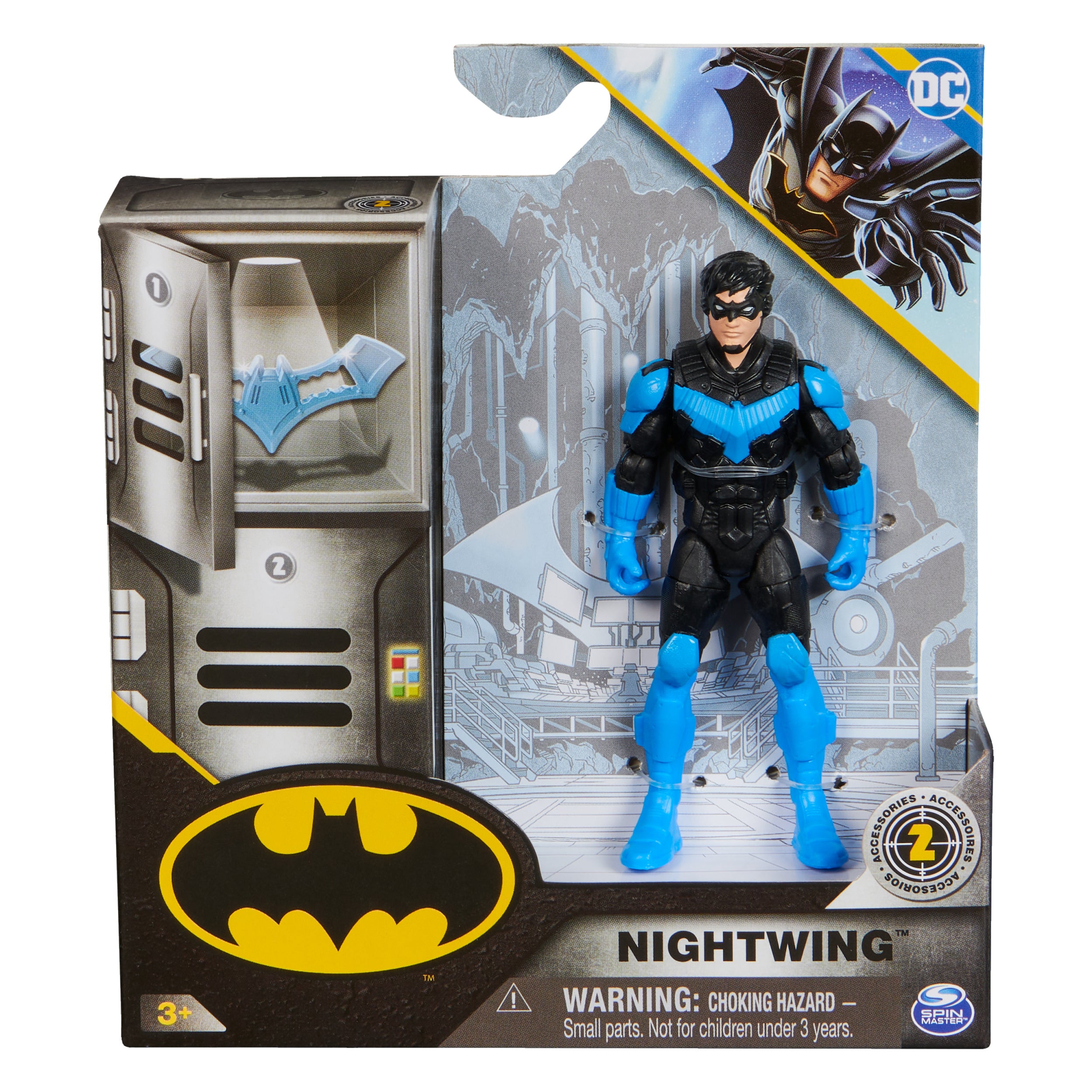 Hot Sale! DC Comics 4-Inch Second Series, First Version Nightwing Action Figure