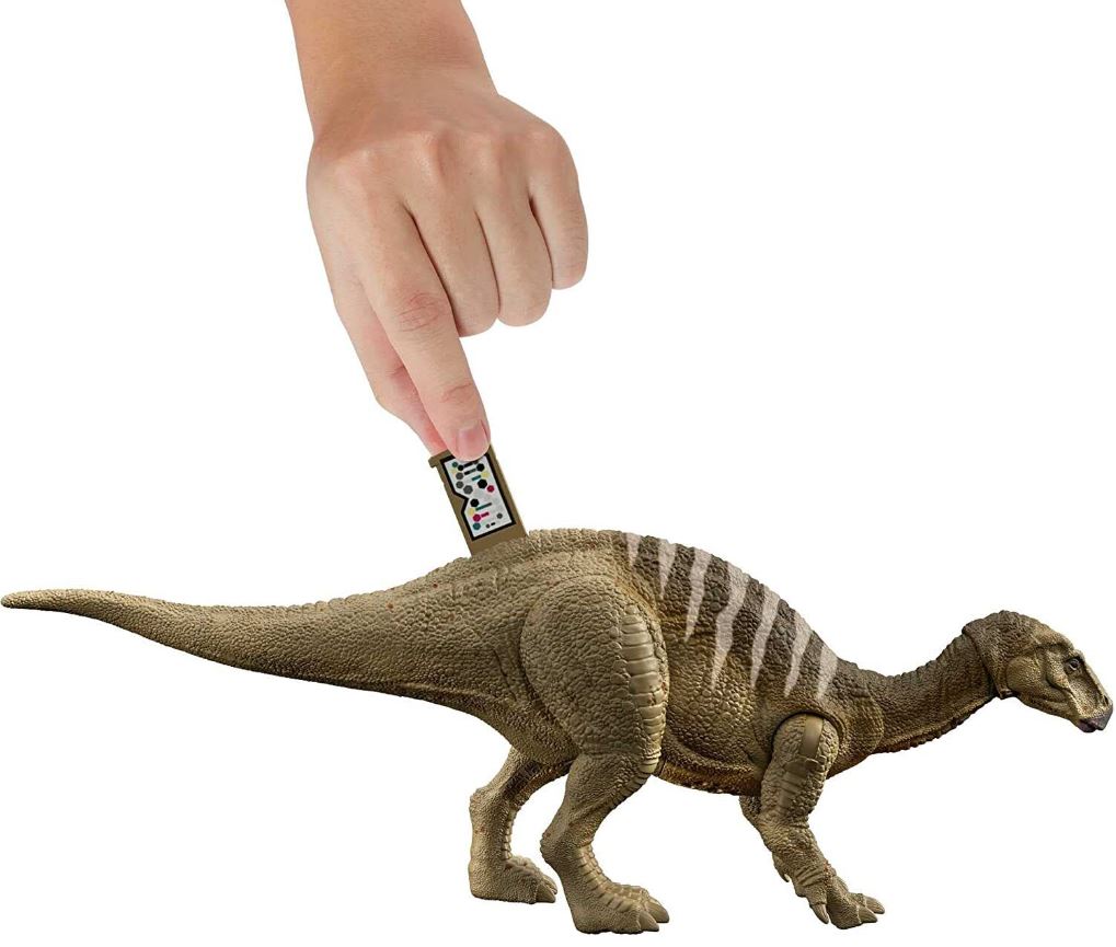 Jurassic World Roar Strikers Medium - sized Sound - Activated Iguanodon Figure