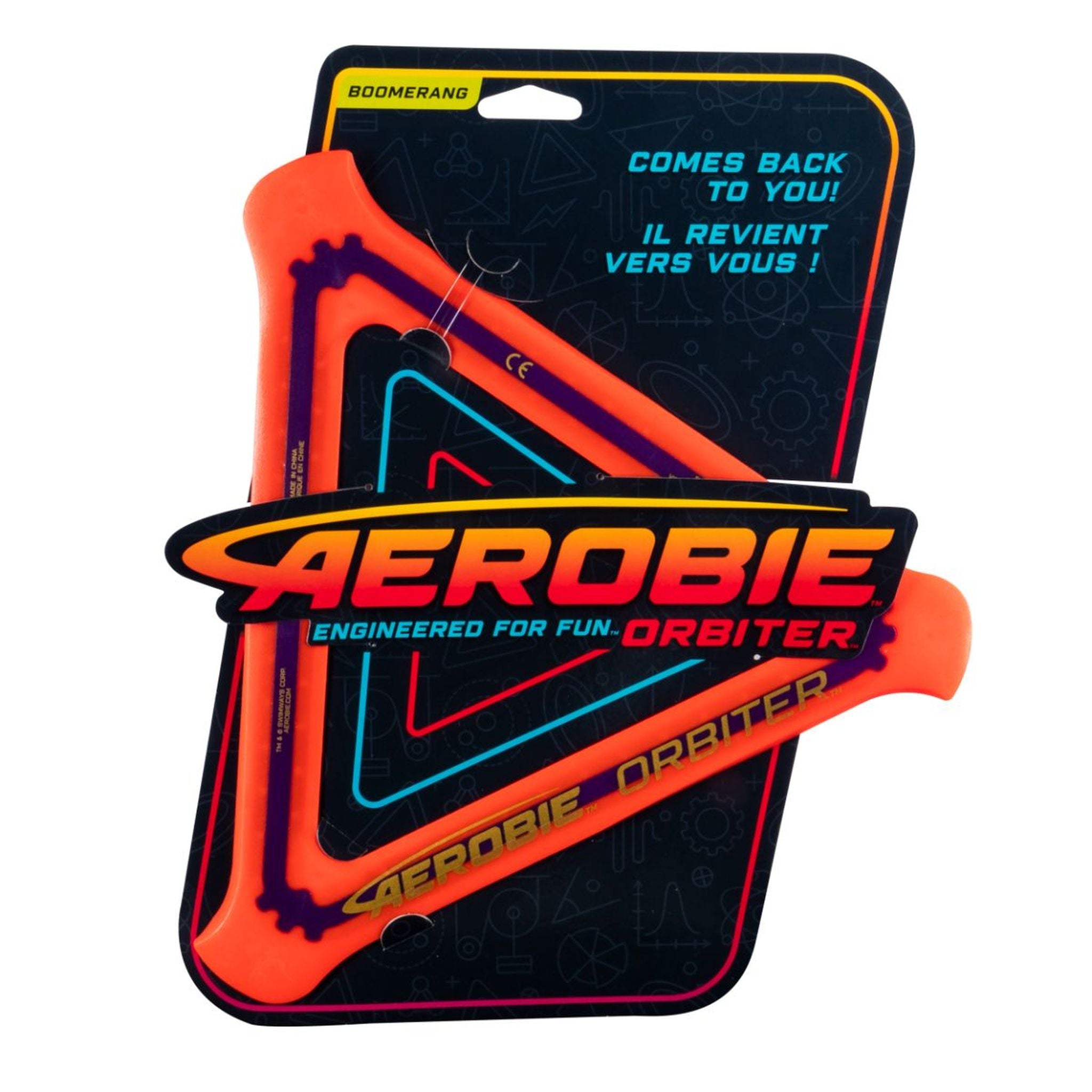 Red Aerobie Orbiter Boomerang - Exceptional Flying Performance