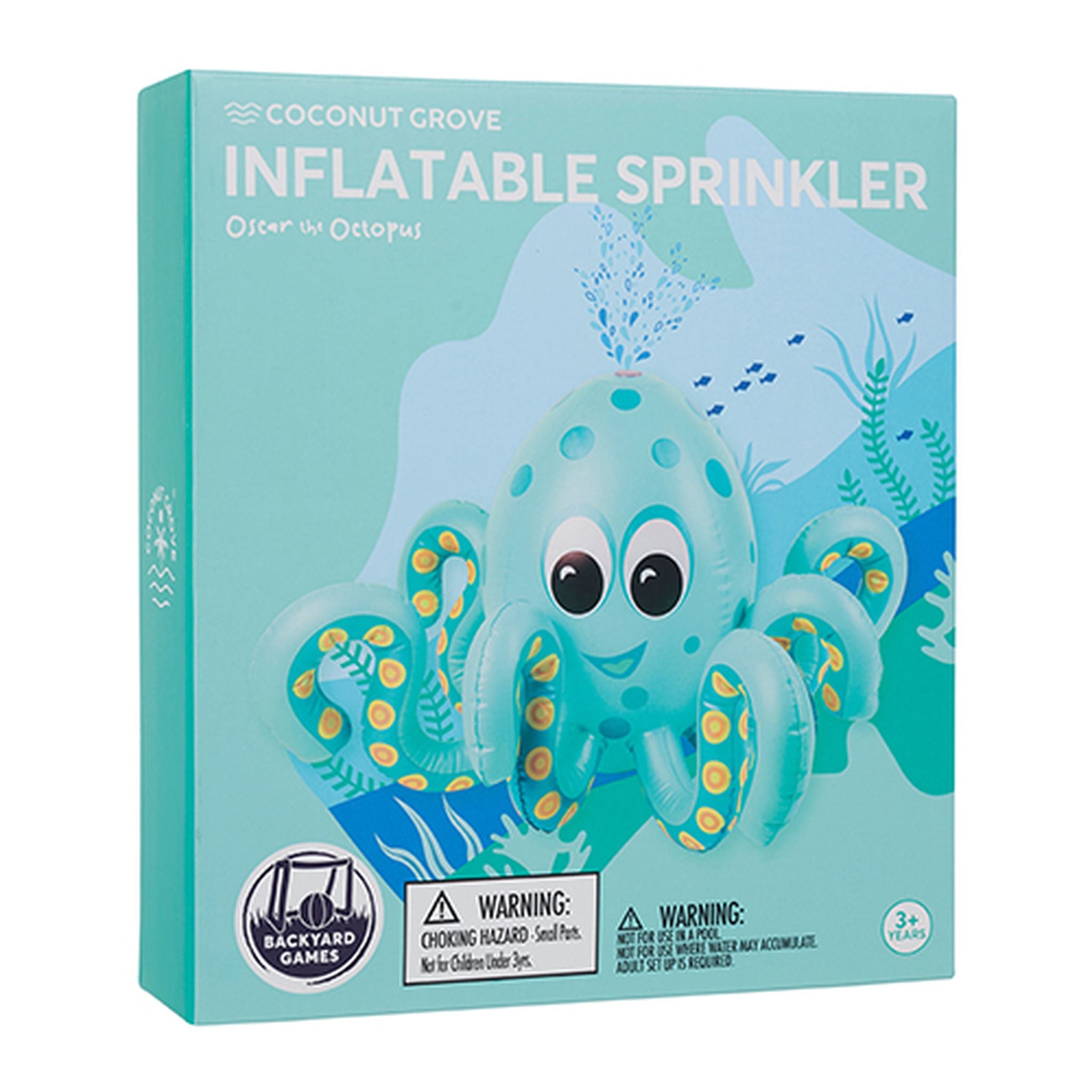 Hot Sale! Oscar The Octopus Inflatable Sprinkler from Coconut Grove for Summer Fun