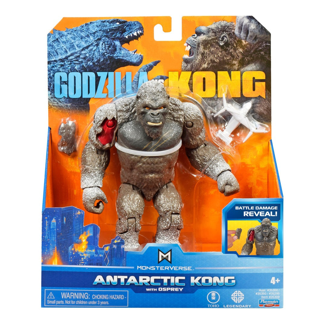 Hot Sale! 15cm Monsterverse Collectible Figure: Antarctic Kong with Osprey from Godzilla Vs Kong