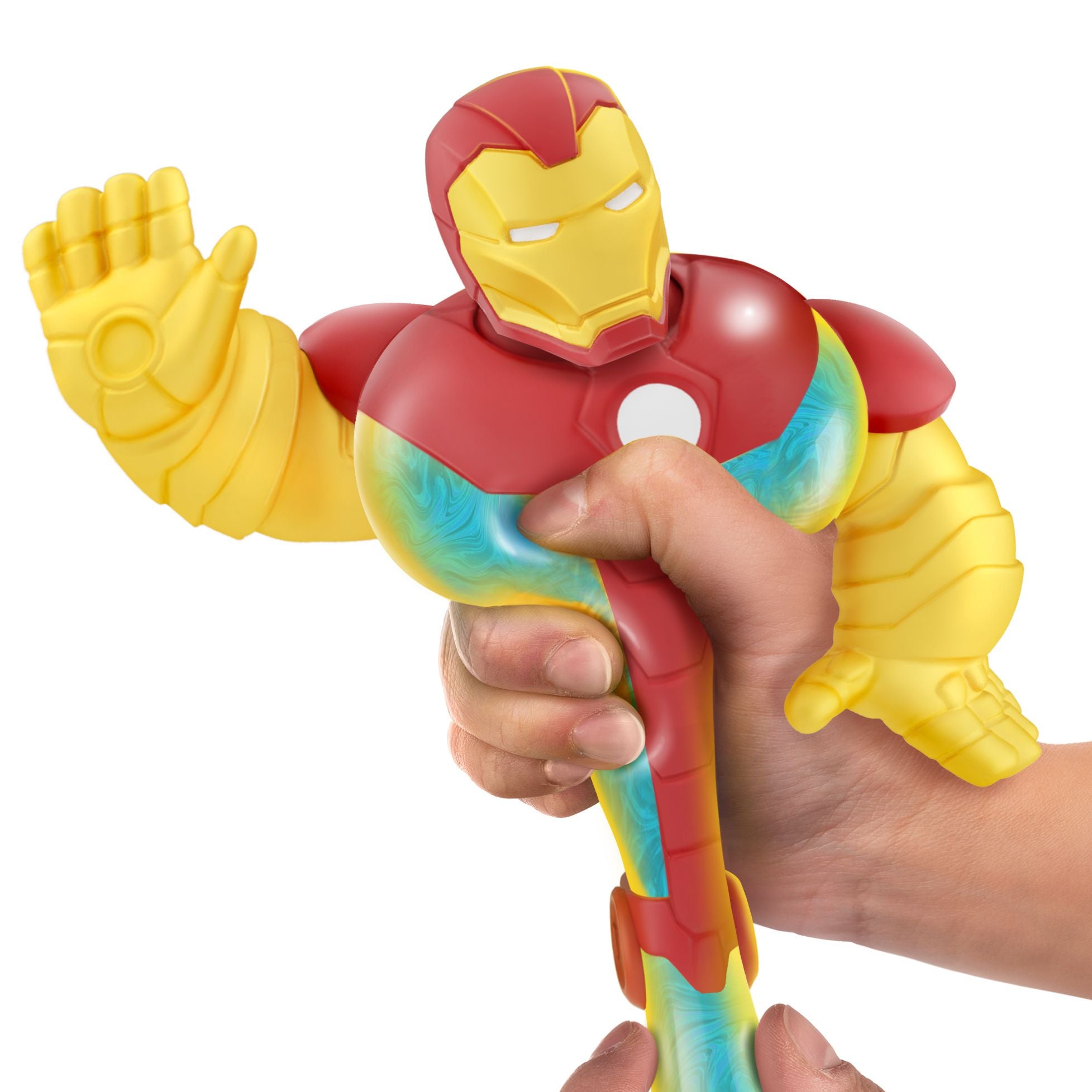 Heroes Of Goo Jit Zu Marvel Season 5 - Stretchy Invincible Iron Man Hero Pack