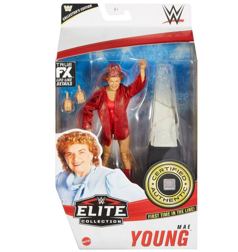 Hot Sale! WWE Elite Collection 6-Inch Action Figure of Legendary Mae Young