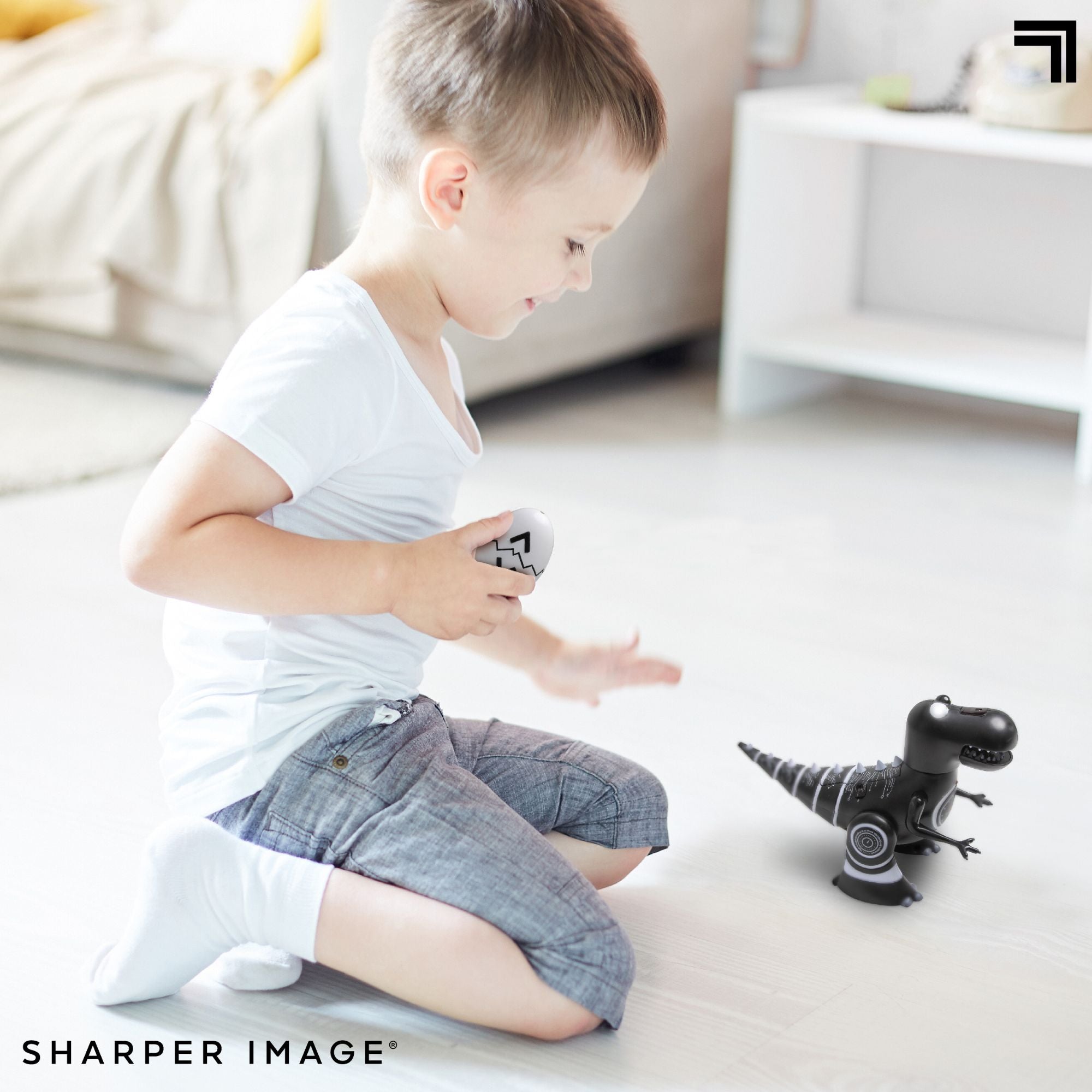 Sharper Image Mini Remote - Controlled Interactive Infrared Robotic Dinosaur