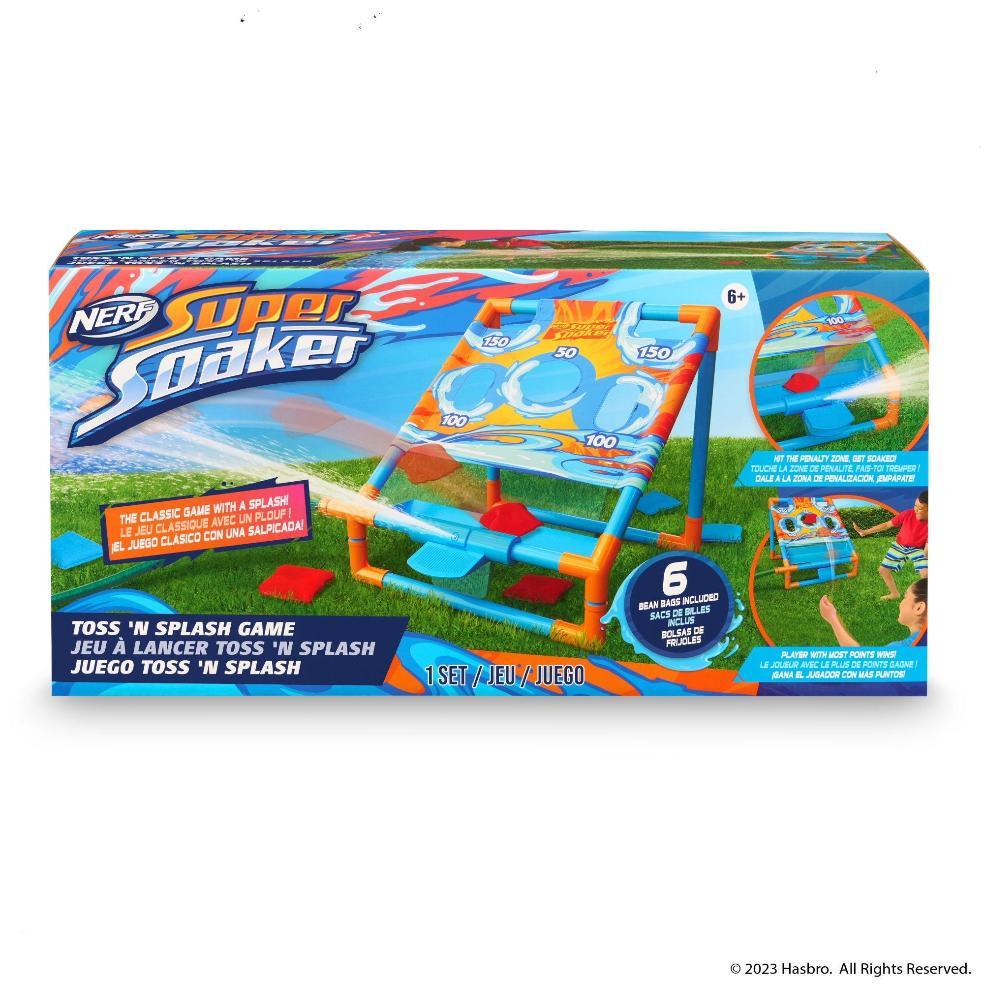 Hot Deal! WowWee's NERF Super Soaker Splashy Bean Bag Toss Game for the Whole Family