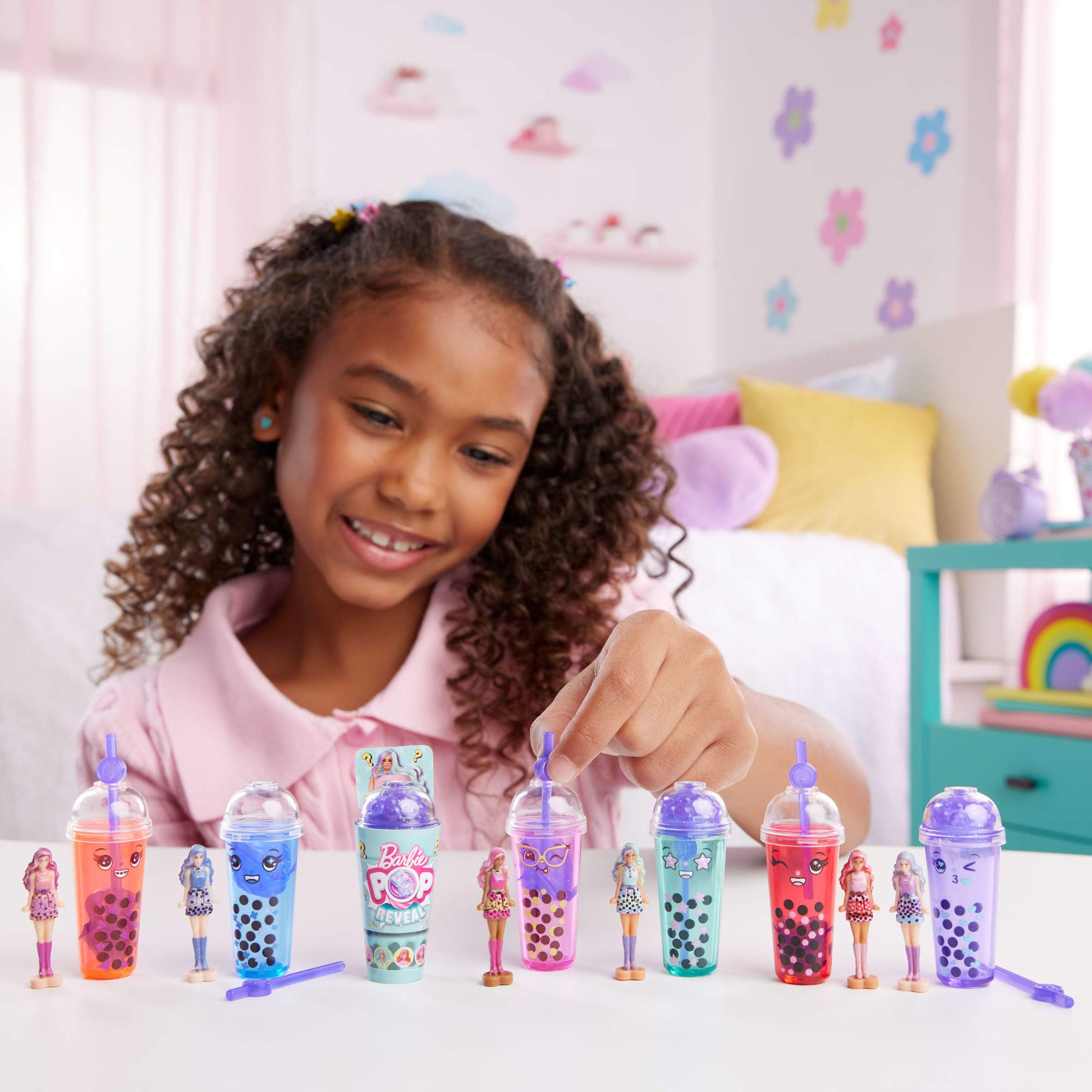 Hot! Barbie Mini BarbieLand Pop Reveal Dolls