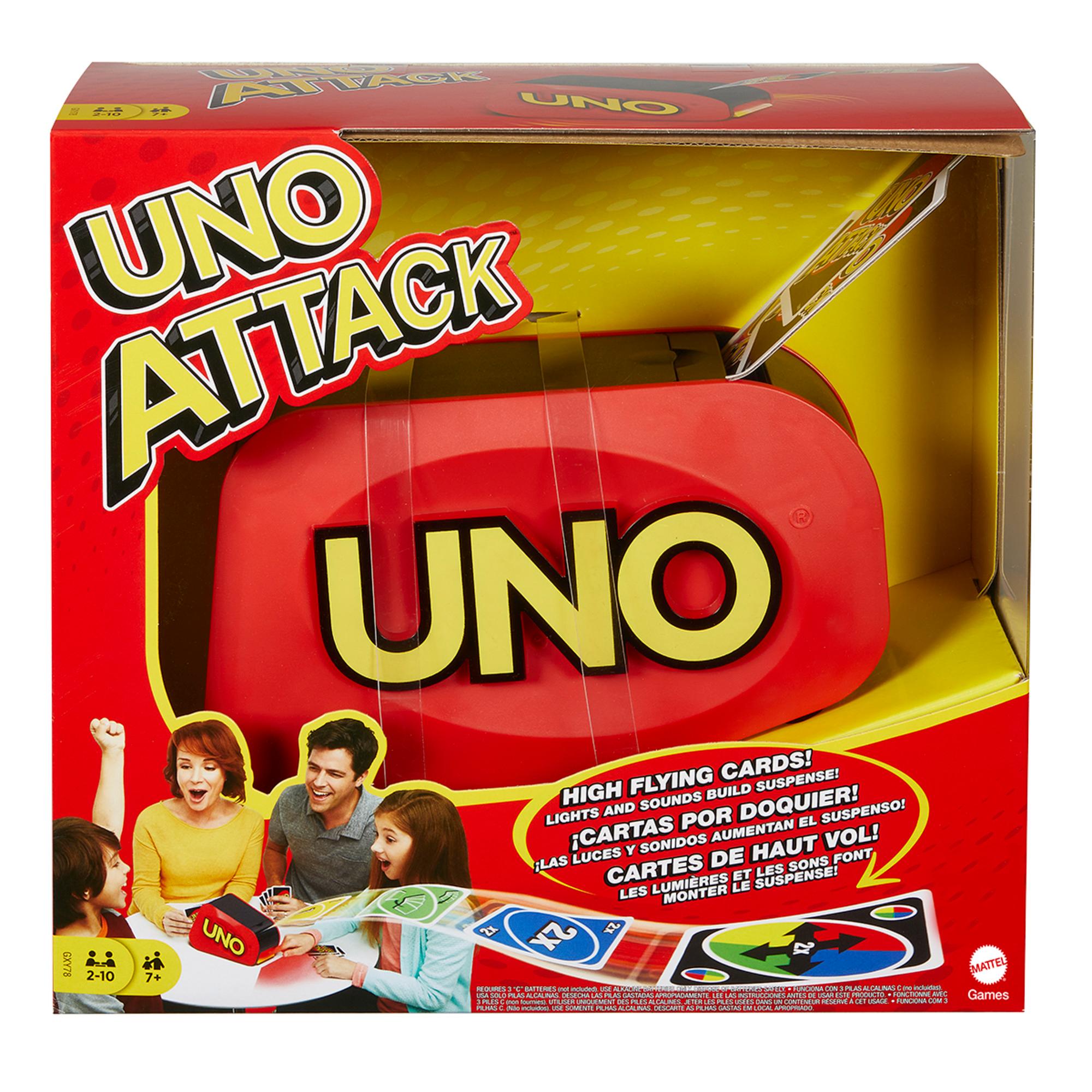 Hot Deal: UNO Attack Electronic Card Game for 2 - 10 Players Aged 7+