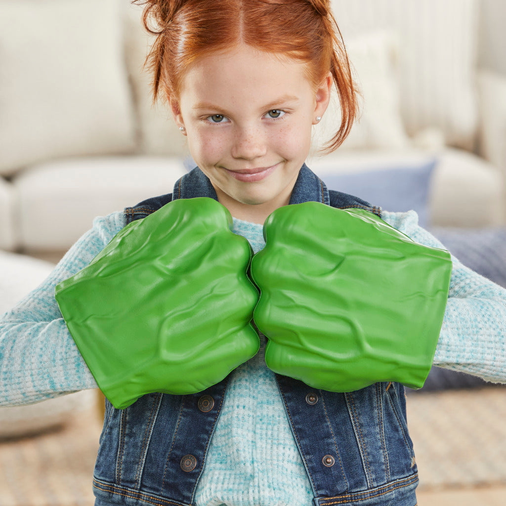 Soft Foam Avengers Hulk Gamma Smash Fists for Kids Aged 5 and Up