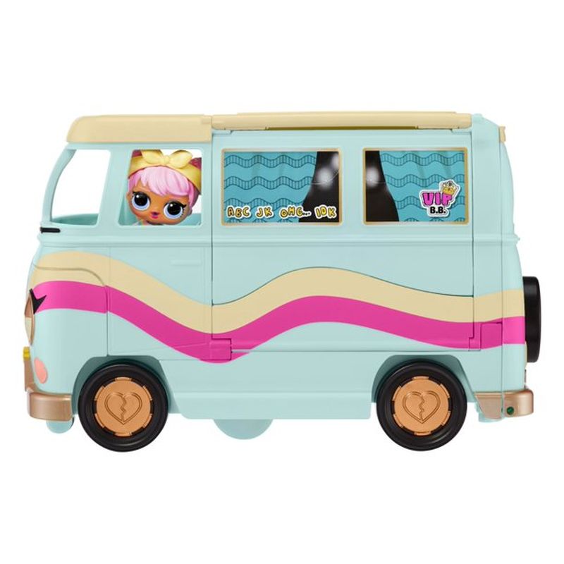 L.O.L. Surprise! 5-in-1 Grill & Groove Transforming Camper Playset