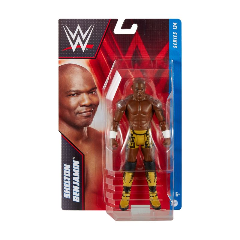 Series 134 WWE Basic 6 - inch Action Figure of Shelton Benjamin