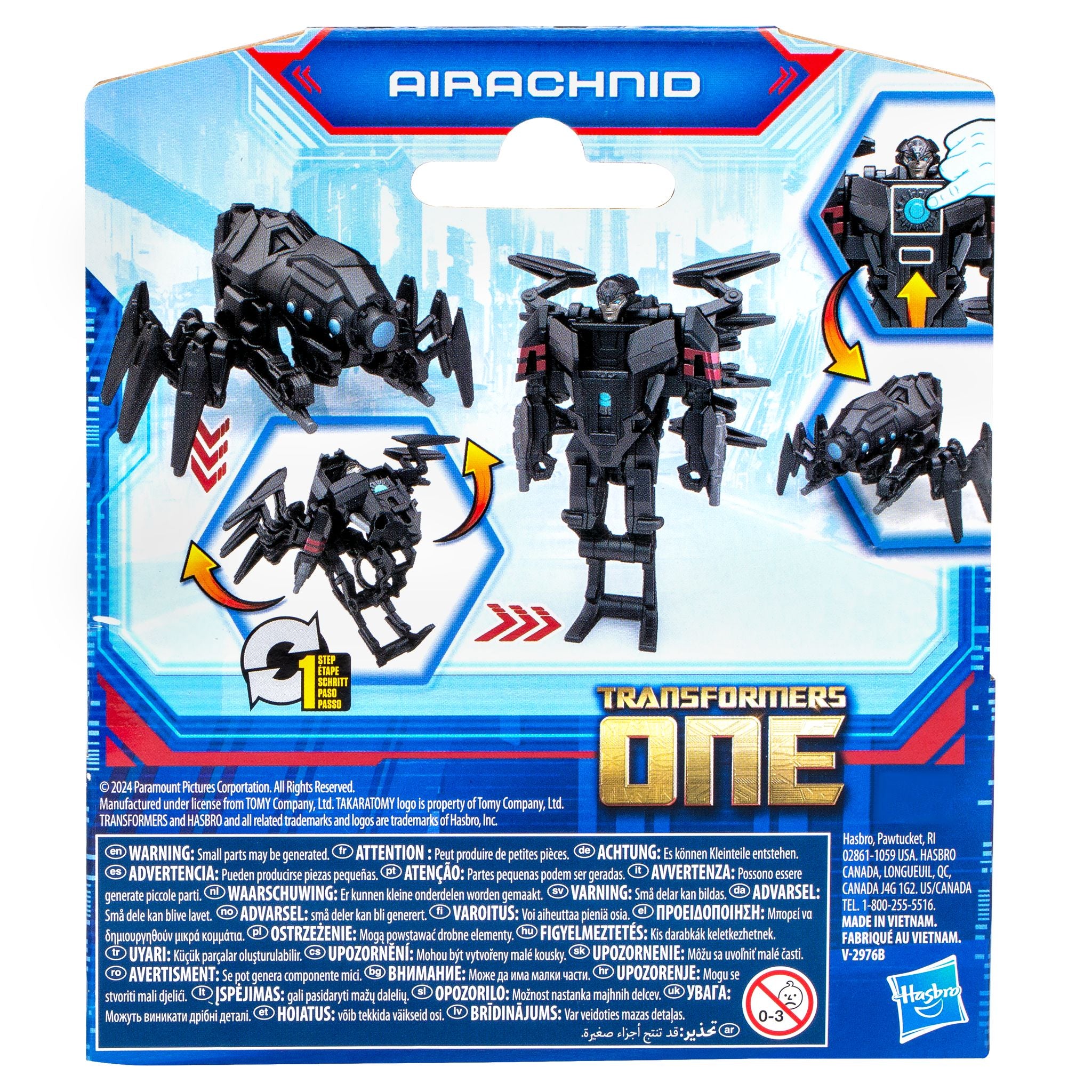 Transformers One: Airachnid Cog Changer 2 - in - 1 Action Figure