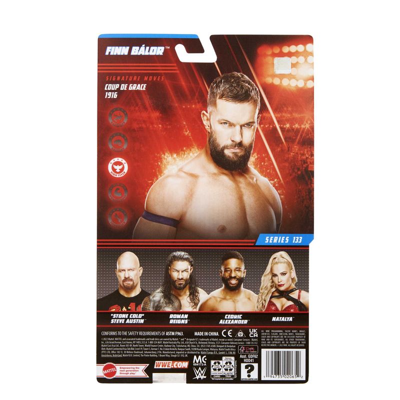 Hot! WWE Basic Action Figure Series 133 - Finn Balor