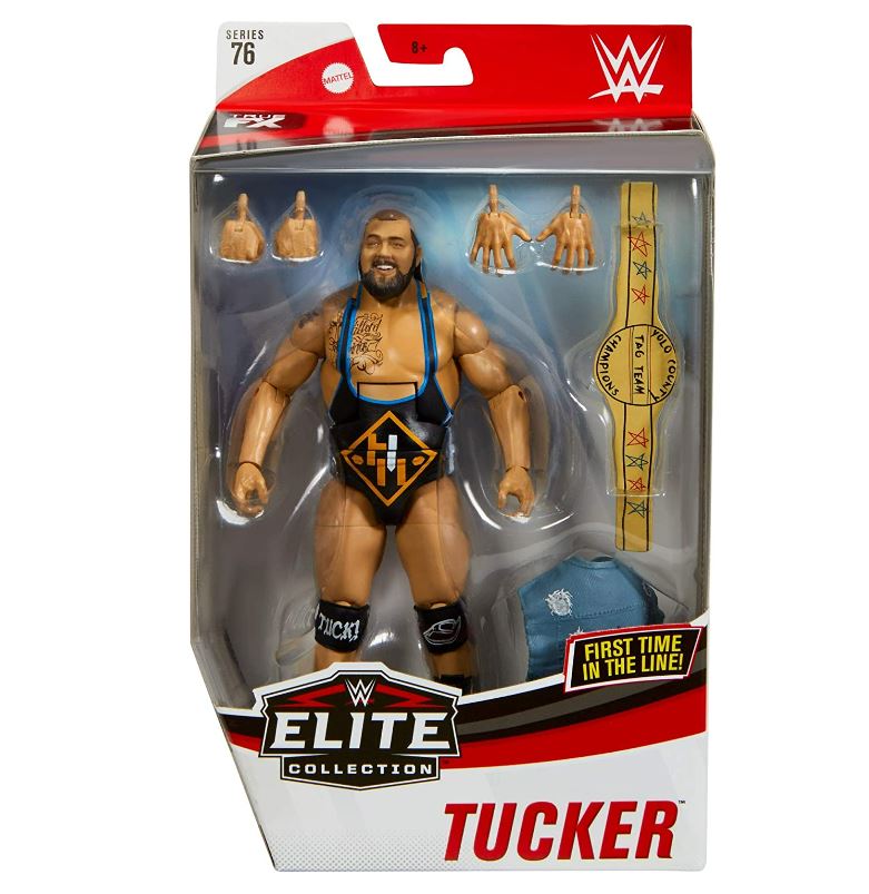 Hot Sale! WWE Elite Series 76 Action Figure - Tucker for Collectors and Kids