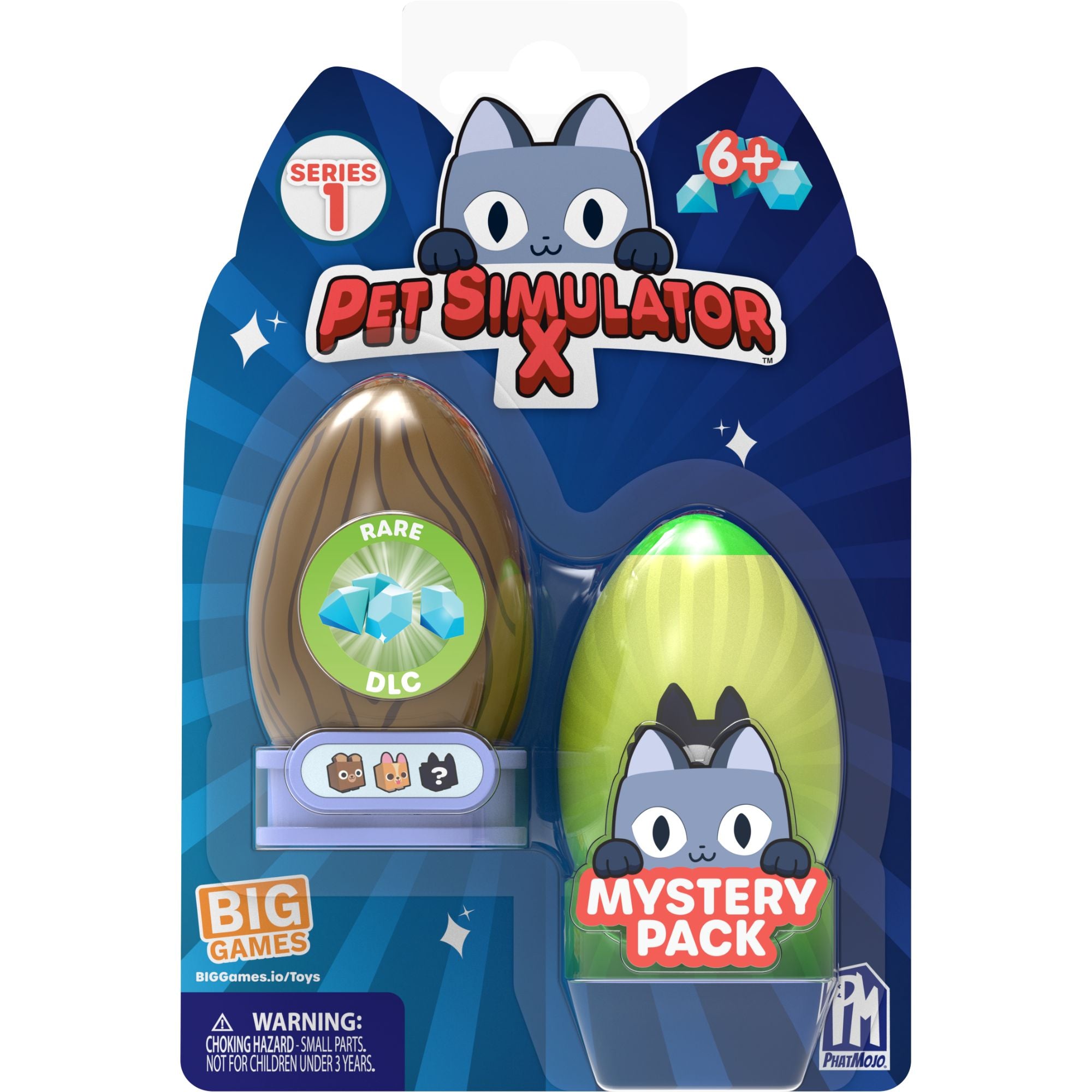 Hot Deal: 2-Pack Assorted Styles Pet Simulator X Core Mini Figures
