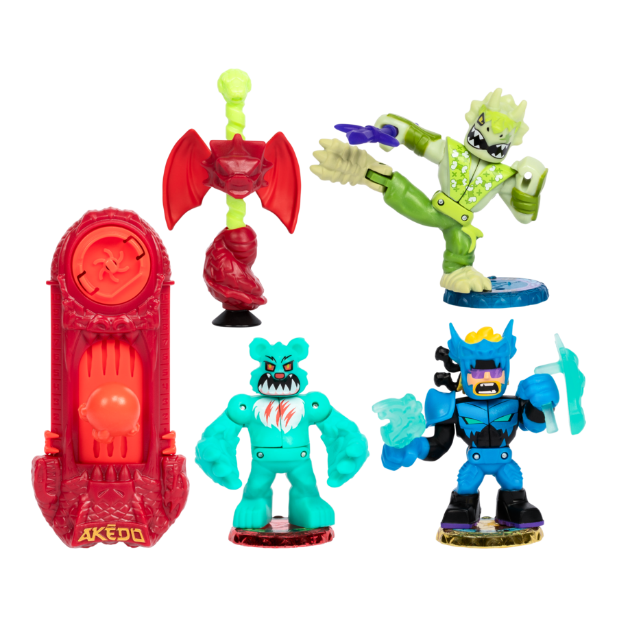 Hot Deal! Akedo S6 Beast Strike Starter Pack for Kids' Battle Training