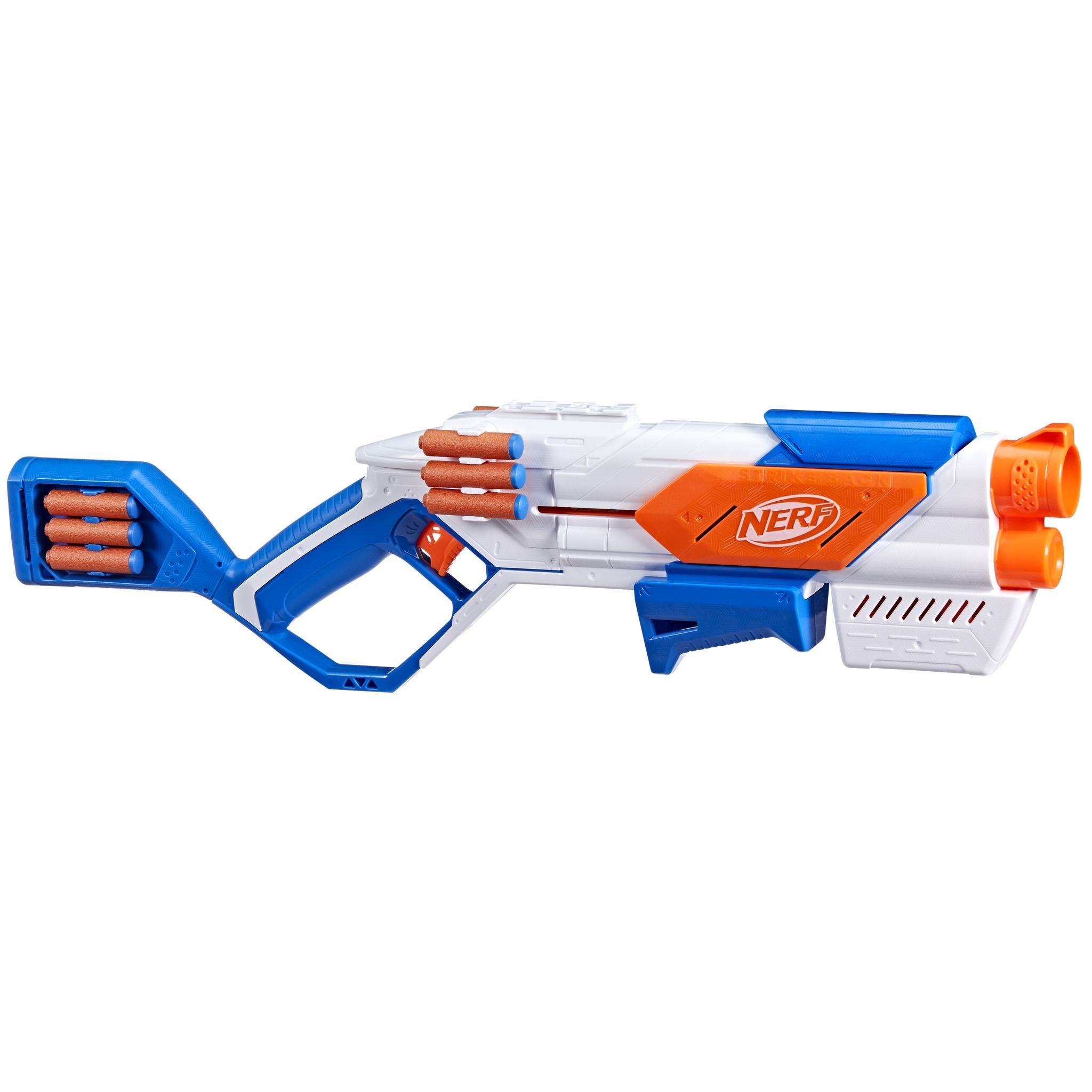 NERF N Series Strikeback Blaster with High - Performance N1 Darts