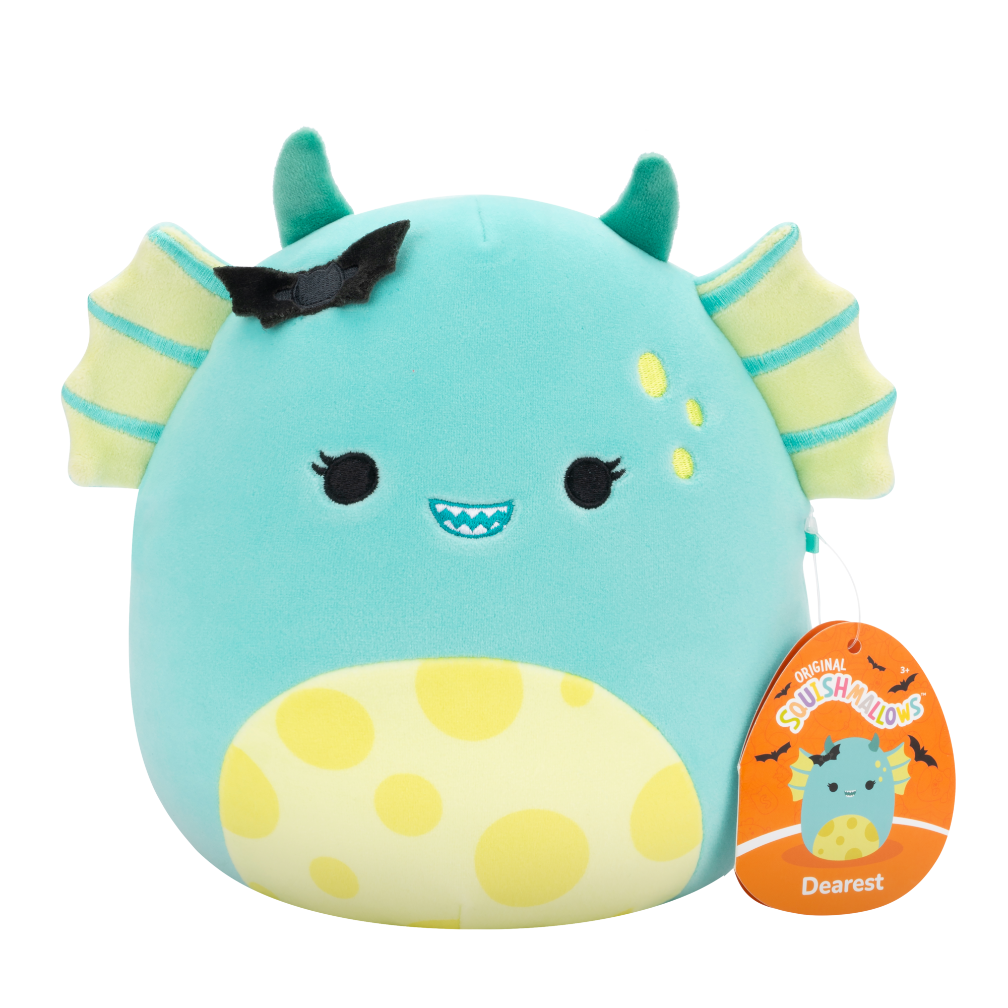 Hot! Squishmallows 7.5 Inch Halloween Teal Swamp Monster Plush