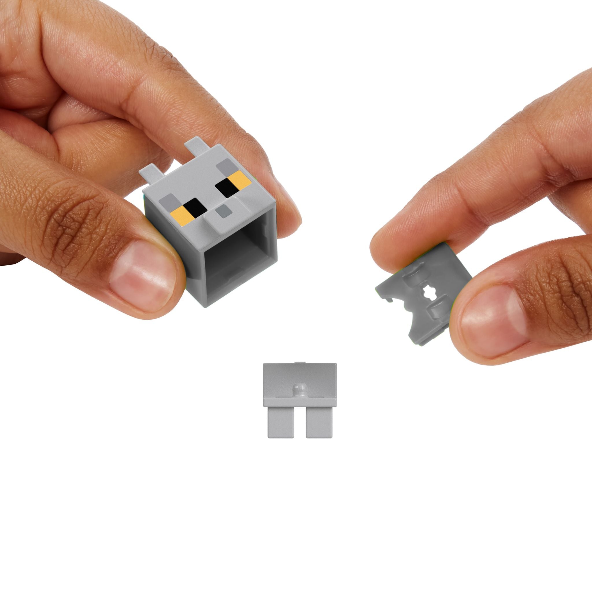 Hot Sale! Minecraft Miniature Mob Heads - British Shorthair Cat Action Figures