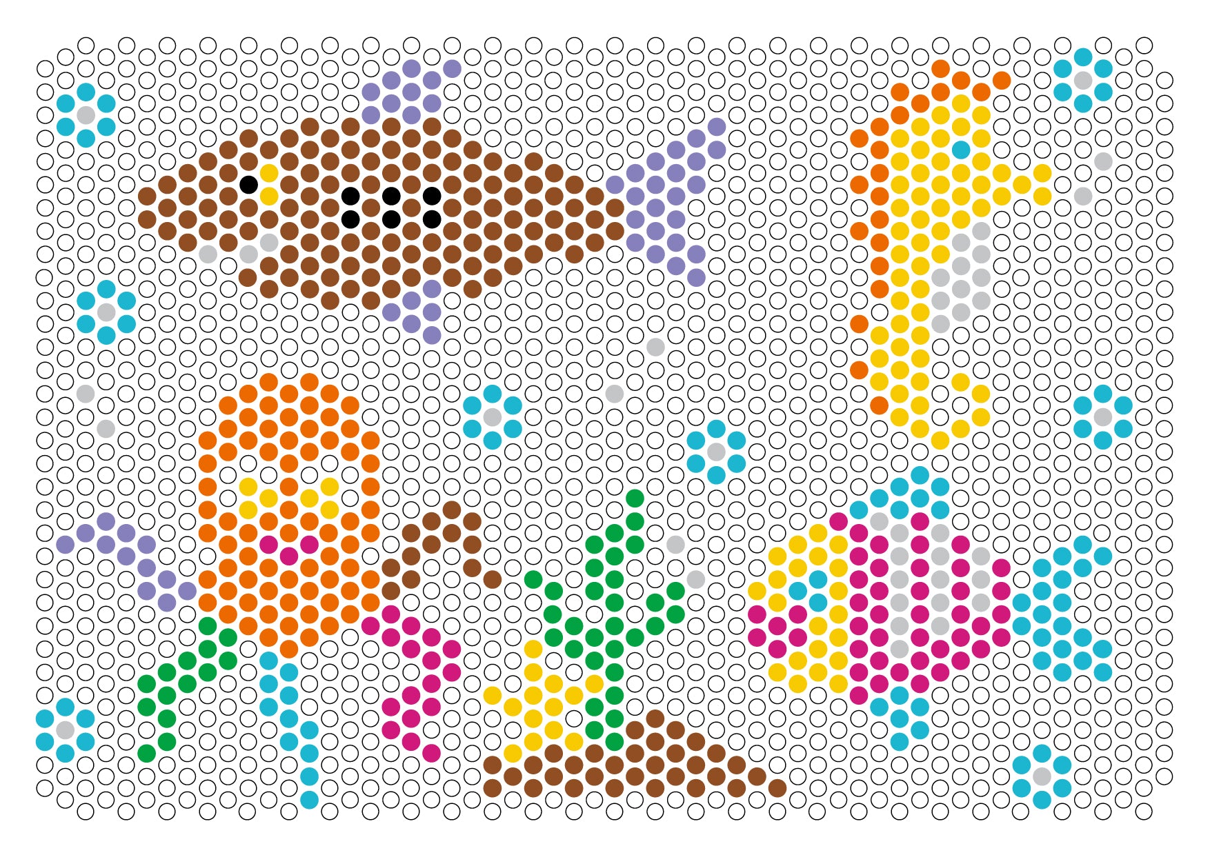 Playgo Peg - A - Mosaic Kit: Create Your Own Masterpiece!