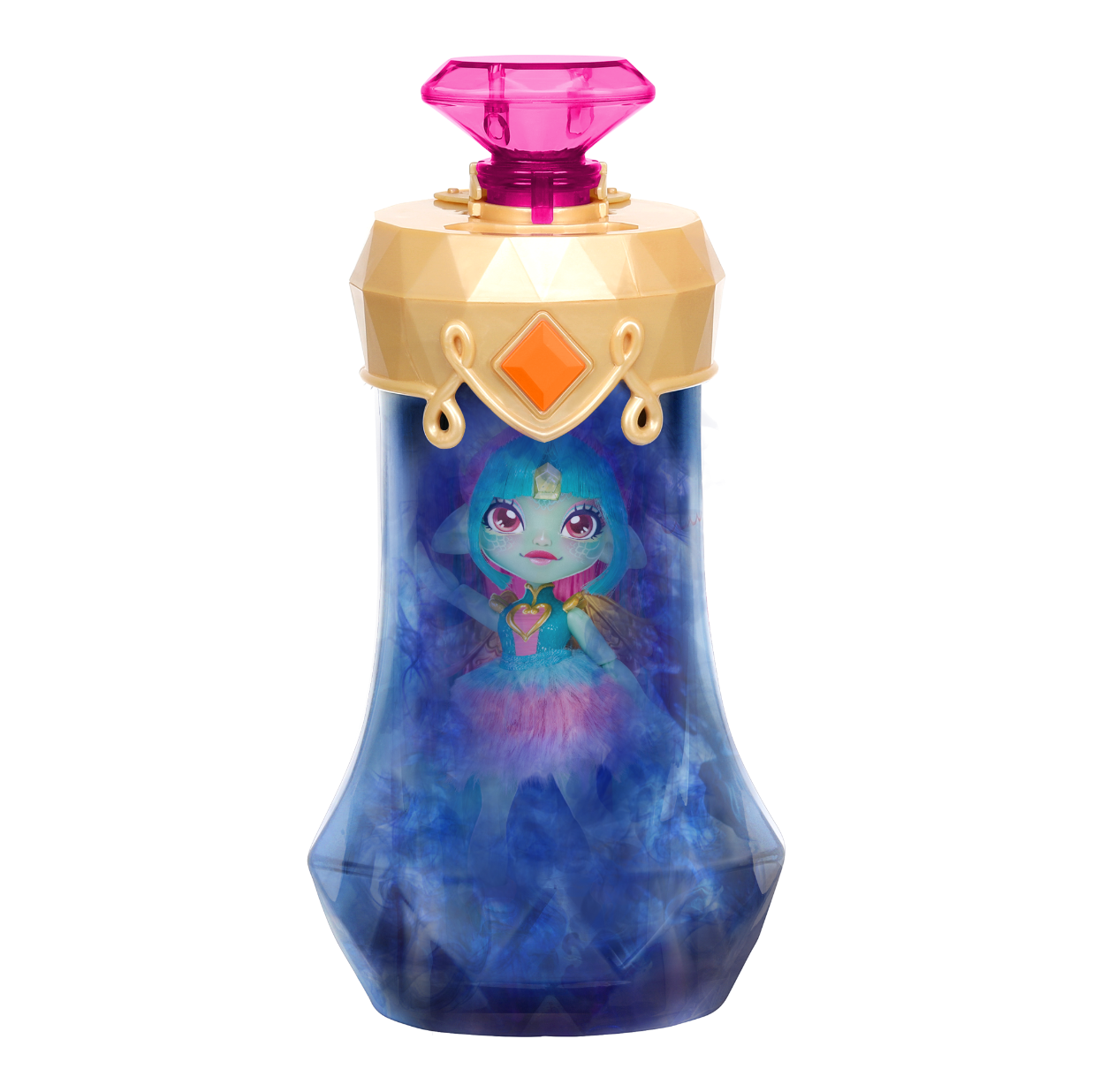 Magic Mixies Pixlings S1 - Amber The Dragon Pixling Doll with Magical Reveal