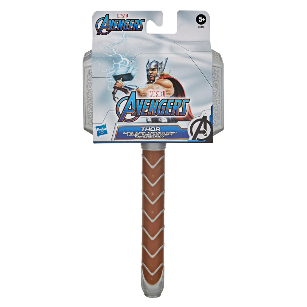 Soft Foam Marvel Avengers Thor's Mjolnir Battle Hammer for Kids