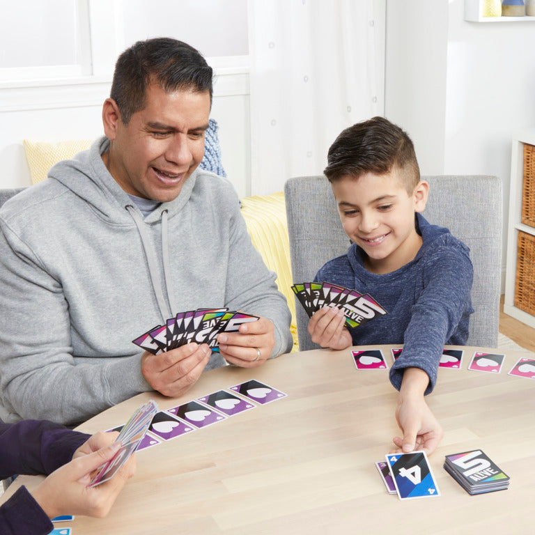 Super Fun Five Alive Family Card Game - Fast-Paced & Unpredictable for Ages 8+
