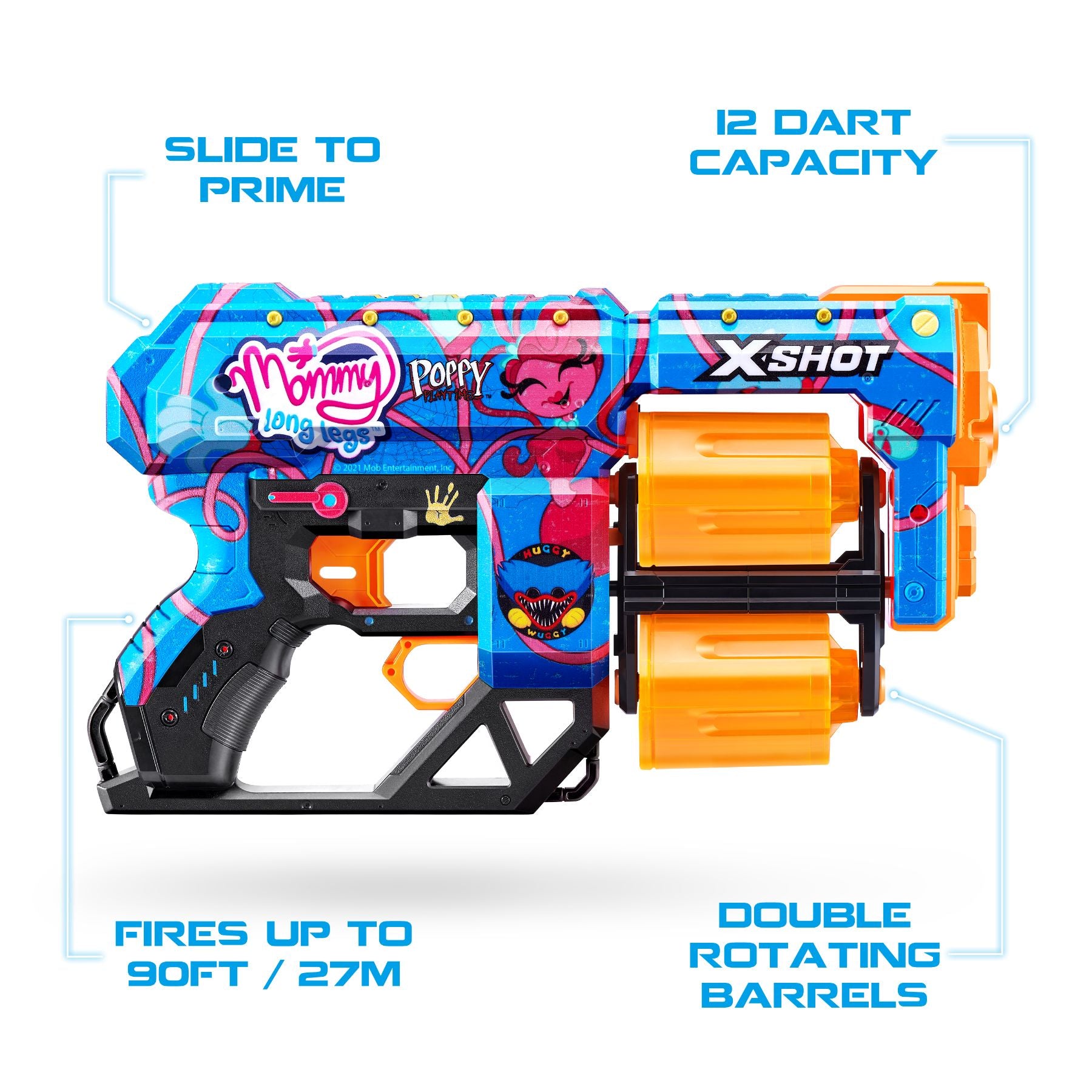 ZURU X Shot Skins Dread - Poppy Playtime Gaming Essential