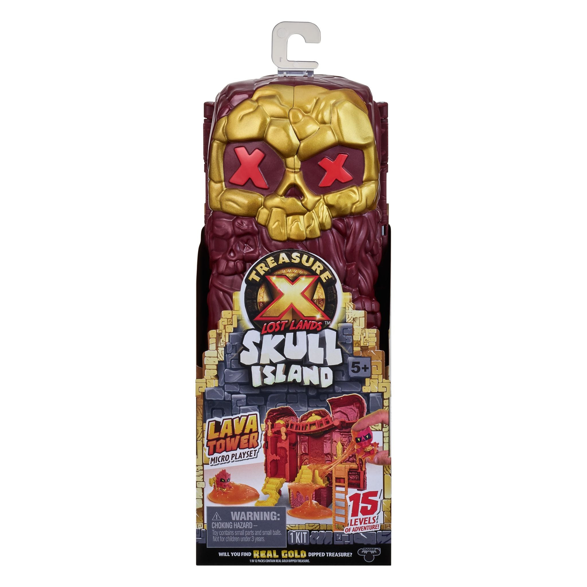 Treasure X Lost Lands Skull Island S1 - Compact Lava Tower Treasure Pack