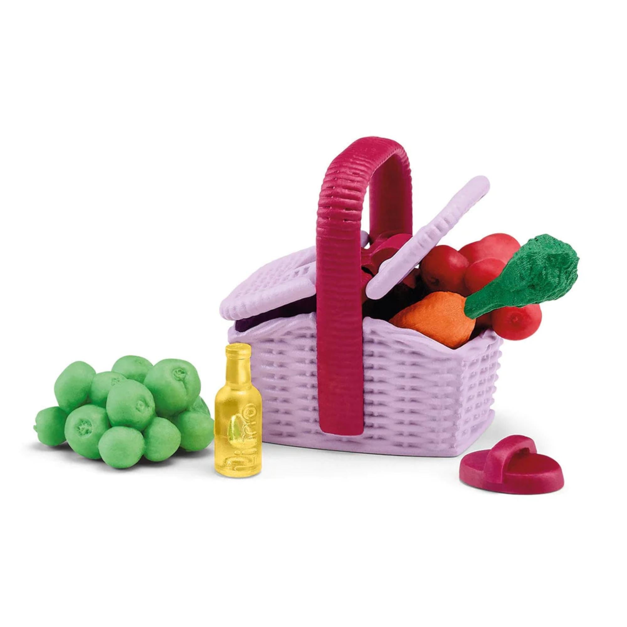 Schleich Horse Club Stable Picnic Accessories Set - Ideal for Kids Ages 5+