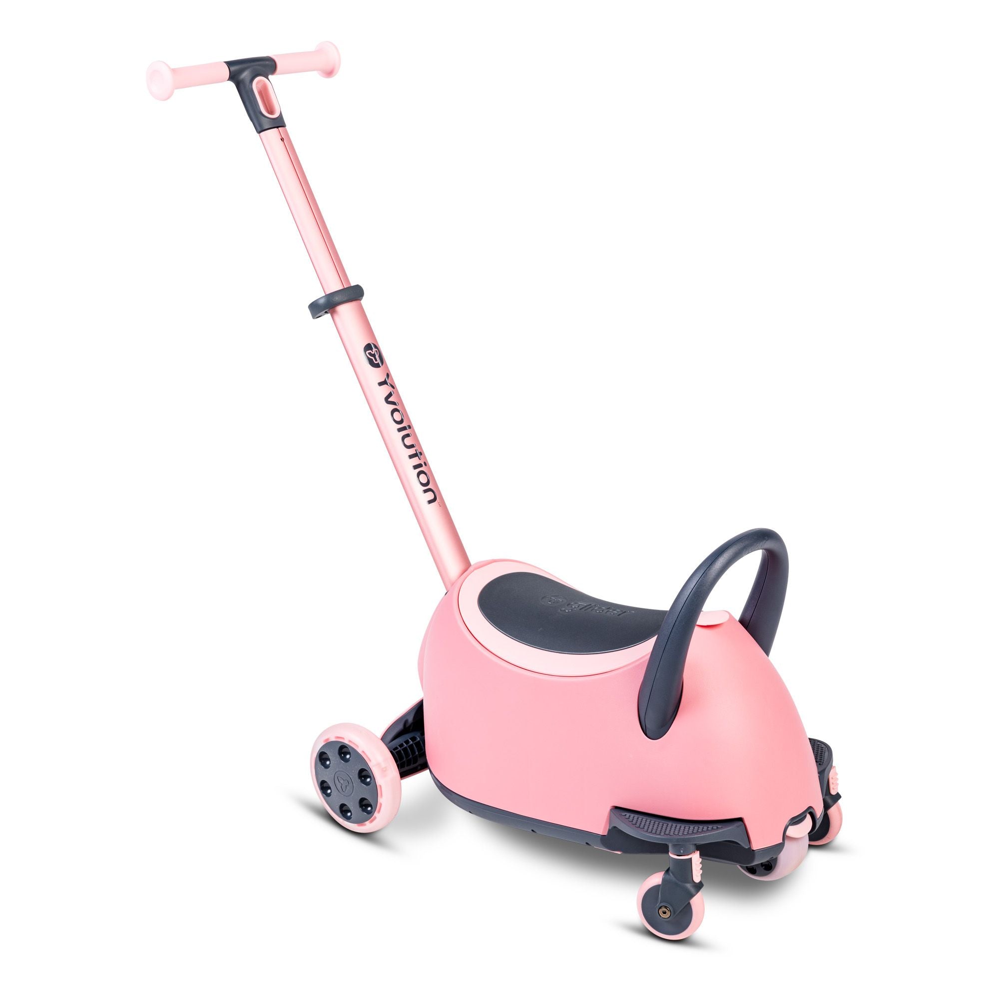 Yvolution Y Glider Luna 5-in-1 Pink Kids Scooter - Durable & Versatile Ride