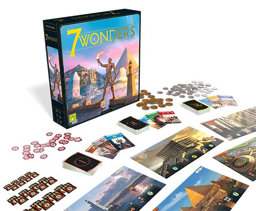 New Edition of 7 Wonders - Award - Winning Global Best - Selling Board Game