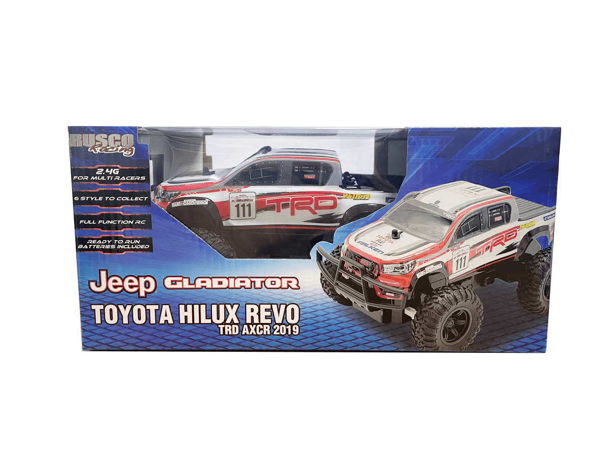 Rusco Racing 1:24 Battery - Operated Jeep Gladiator & Toyota Hilux Trucks in Assorted Styles
