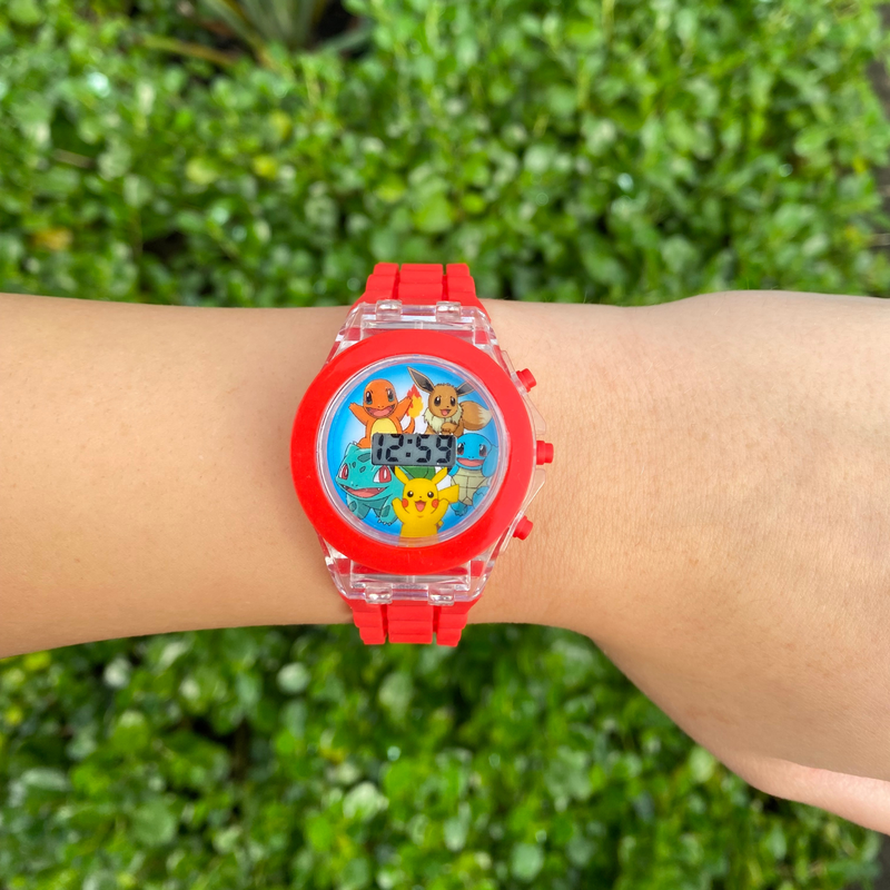 Hot! Pokémon Digital Light-Up Watch
