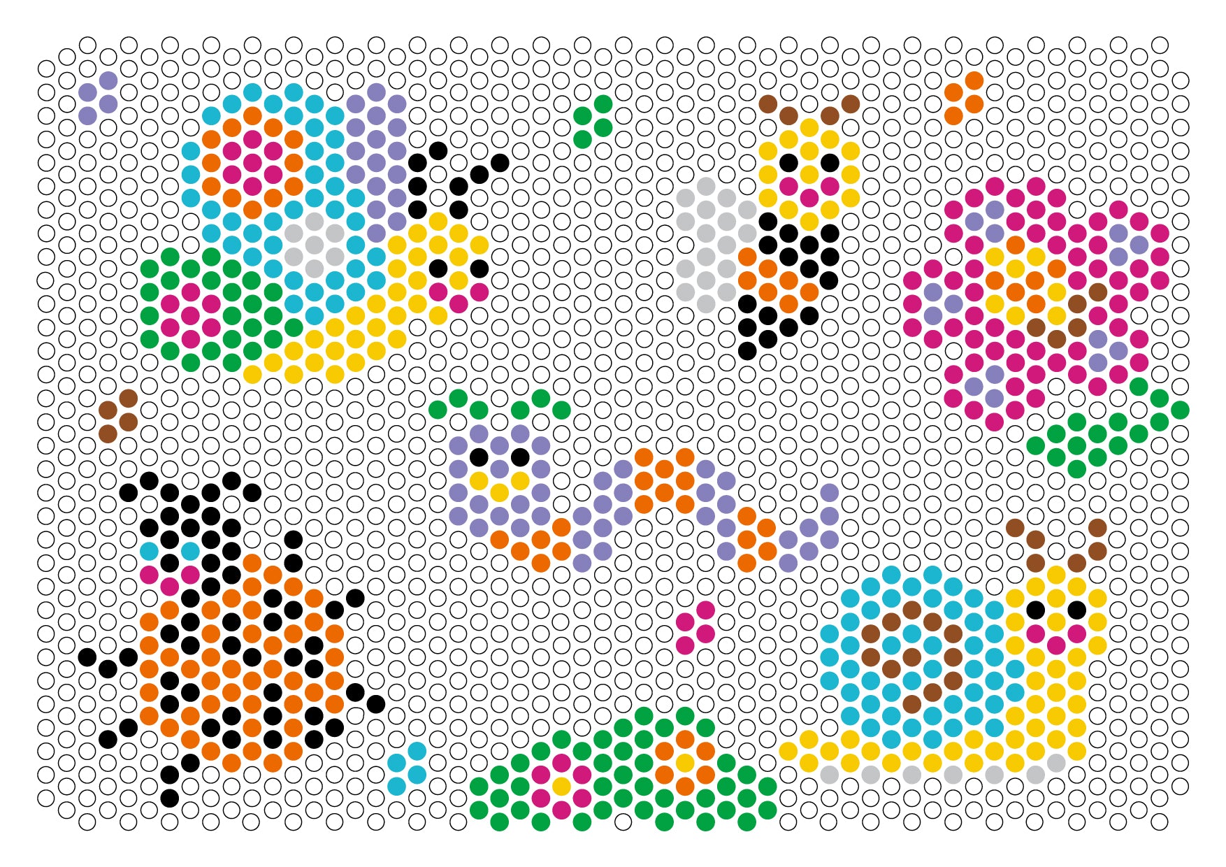 Playgo Peg - A - Mosaic Kit: Create Your Own Masterpiece!