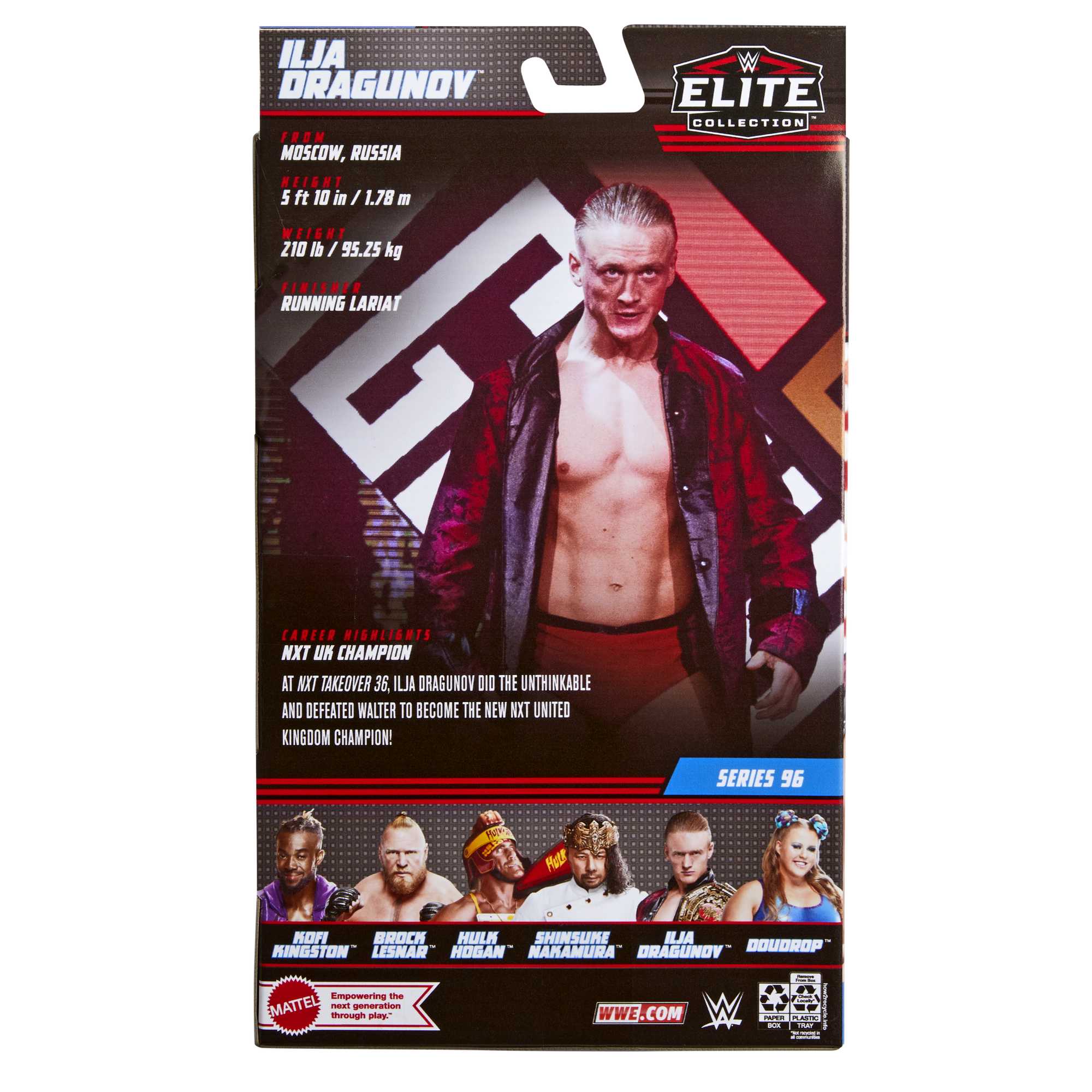 Hot! WWE Elite Collection Series 96 Ilja DragUNOv Action Figure