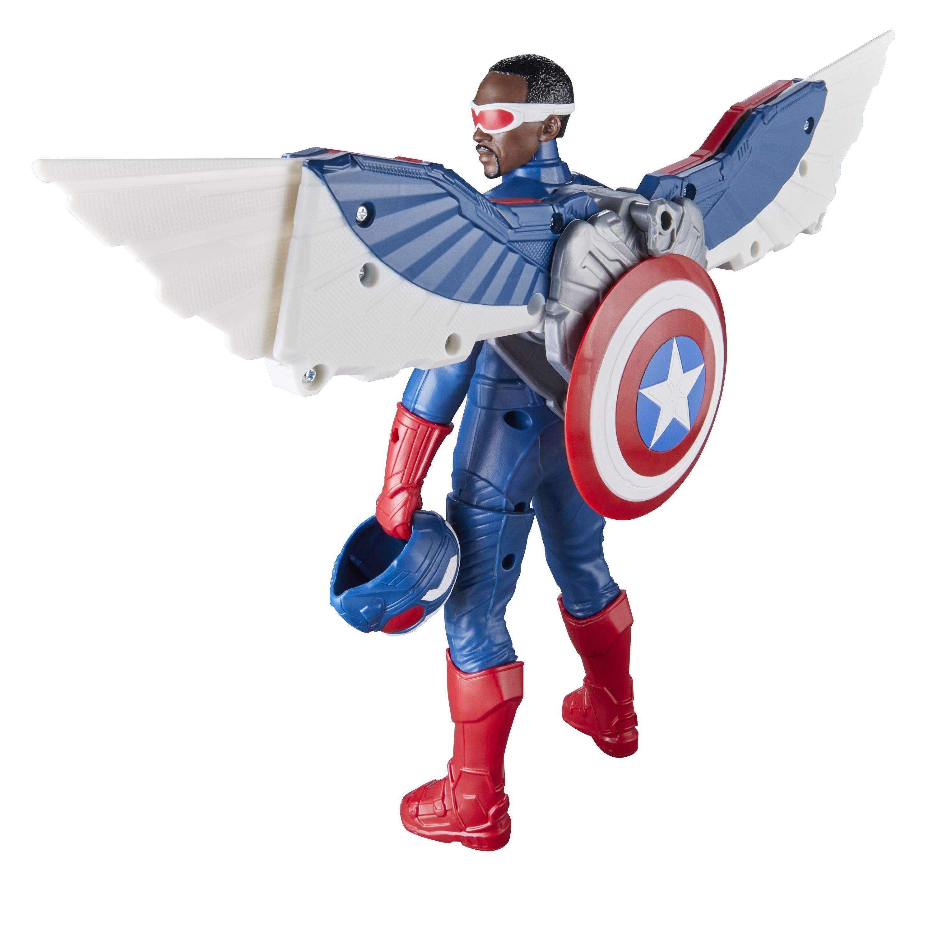 Hot Sale! 9-Inch Marvel Avengers Captain America Flight Mode Action Figure - Brave New World