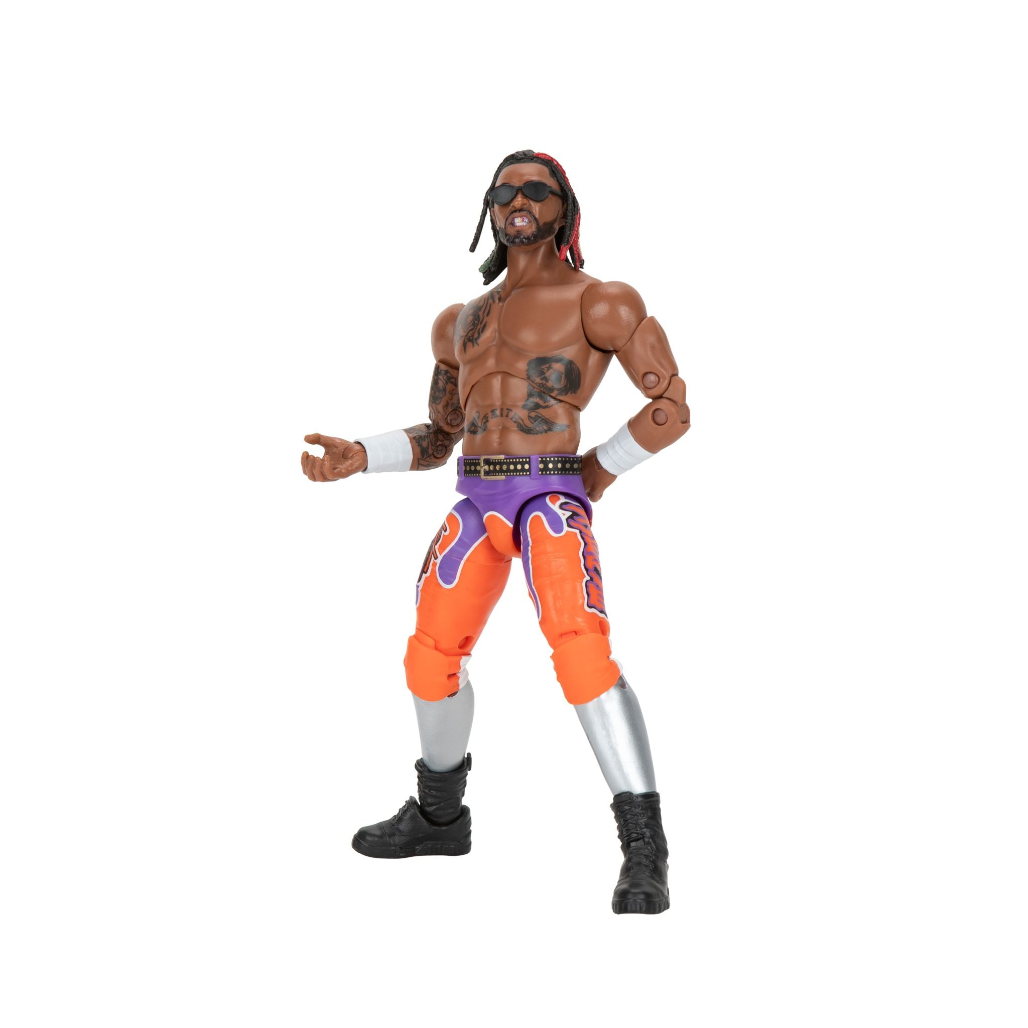 Hot Sale! 6.5-Inch AEW Unrivaled Collectible Action Figure - Swerve Strickland
