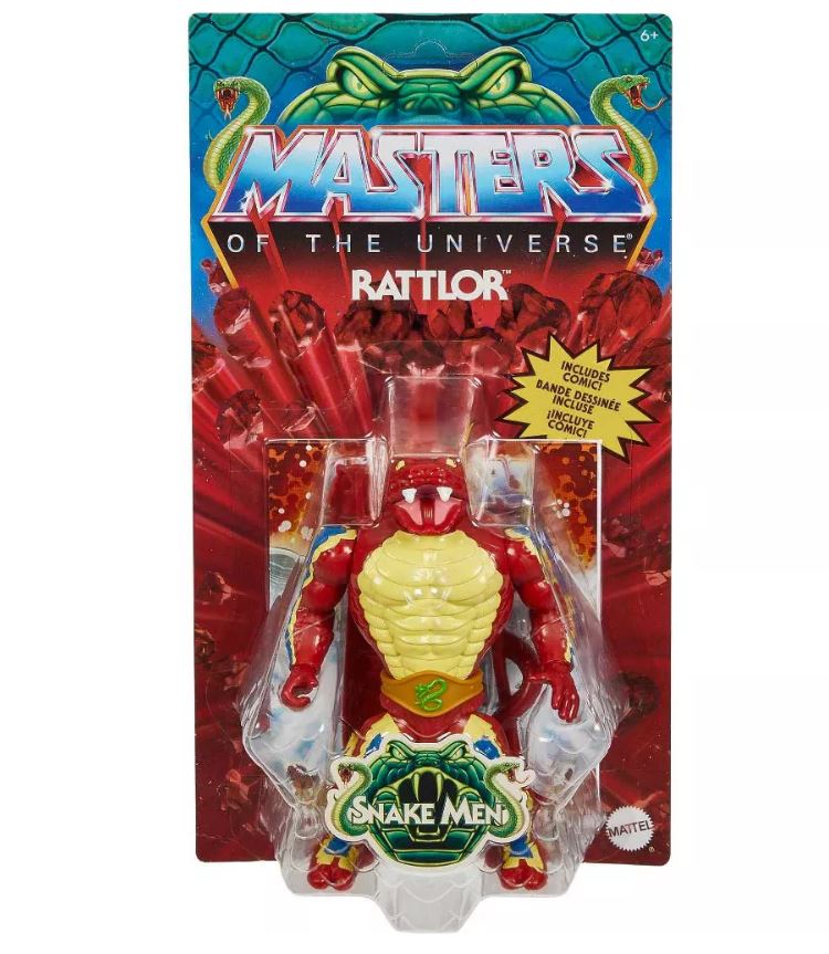 Hot Sale! Masters Of The Universe Origins 5.5 - Inch Action Figure - Rattlor