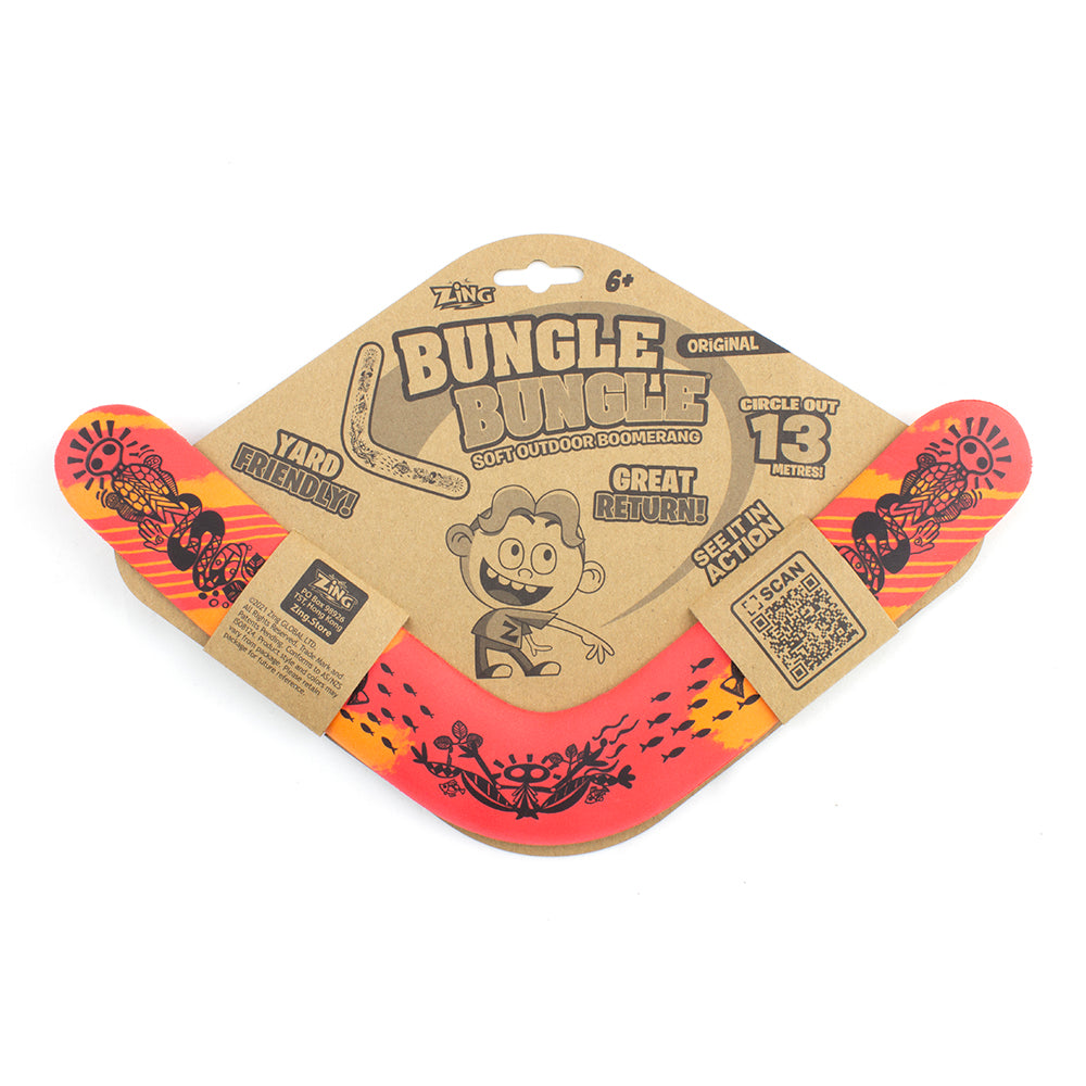 Zing Air Soft - Winged Bungle Bungle Boomerang for Fun Outdoor Play