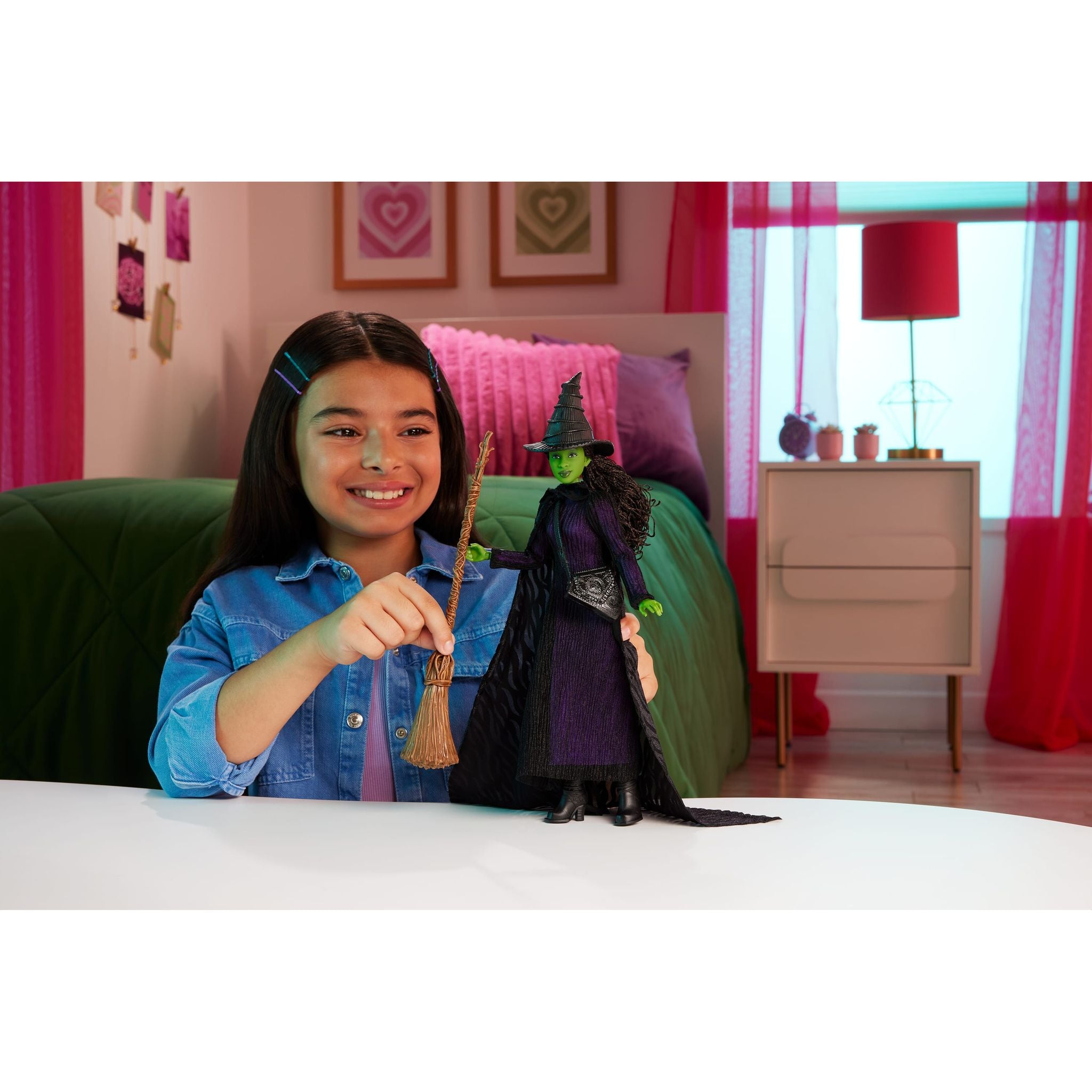 Hot! Deluxe Wicked Elphaba Fashion Doll Inspired by Universal's Movie