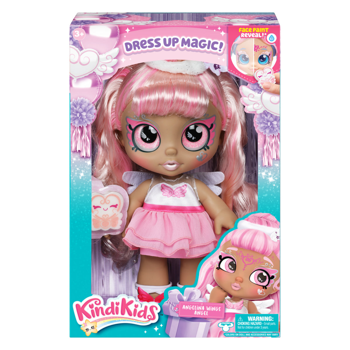 Hot Sale! Kindi Kids Dress - Up Toddler Doll - Magic Angelina Wings Angel